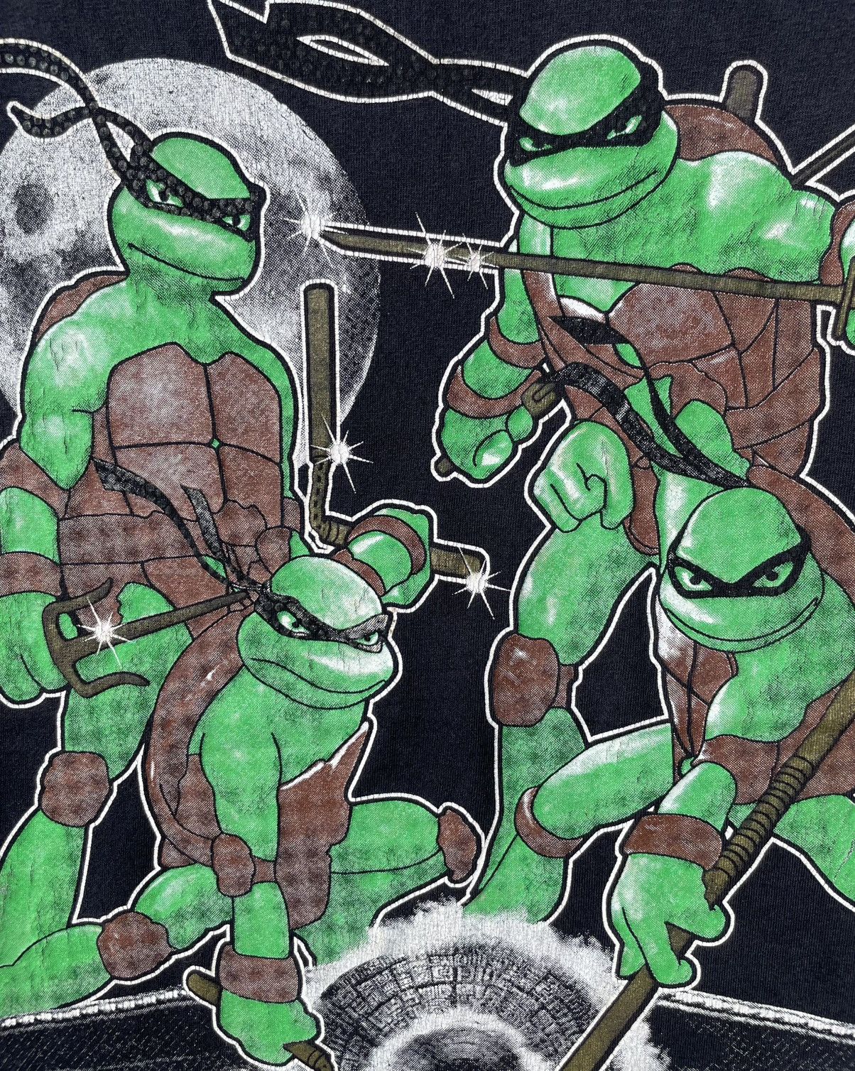 Cartoon Network 🔥Accept Binding Offer🔥 Vintage 90s Ninja Turtle Size US L / EU 52-54 / 3 - 6 Thumbnail