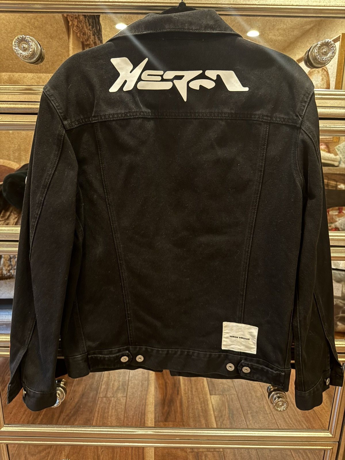 Heron Preston Heron Preston Denim Jacket Size US M / EU 48-50 / 2 - 2 Thumbnail