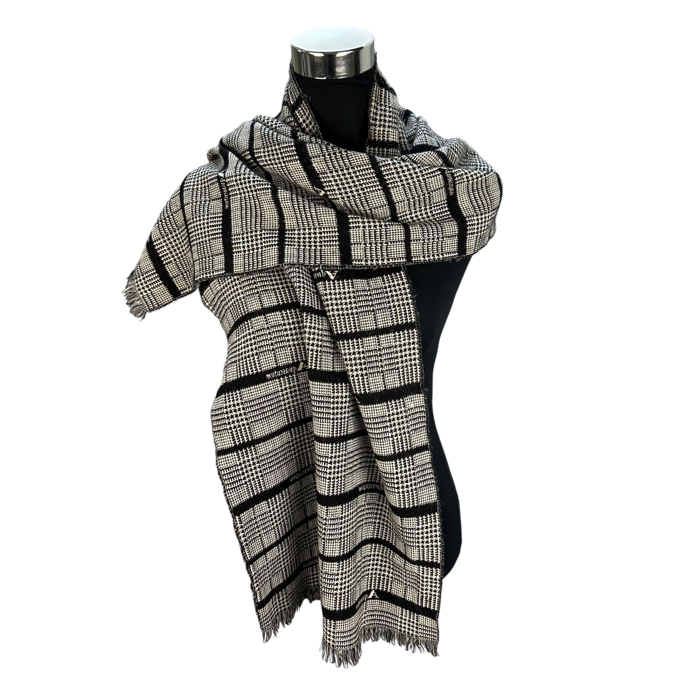 Aquascutum Vintage 90’s AQUASCUTUM Muffler Neckwear Scarves #A62-1491 Size ONE SIZE - 1 Thumbnail