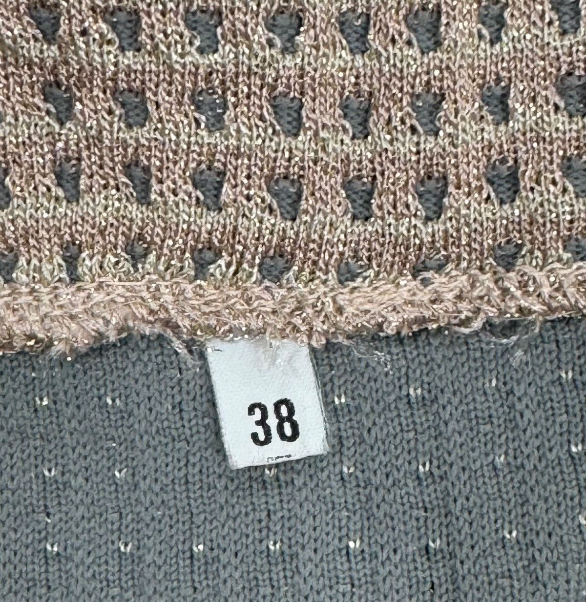Missoni Missoni Knit Mini Skirt Multicolor Polyester-Metal size 38 Size 26" / US 2 / IT 38 - 14 Thumbnail
