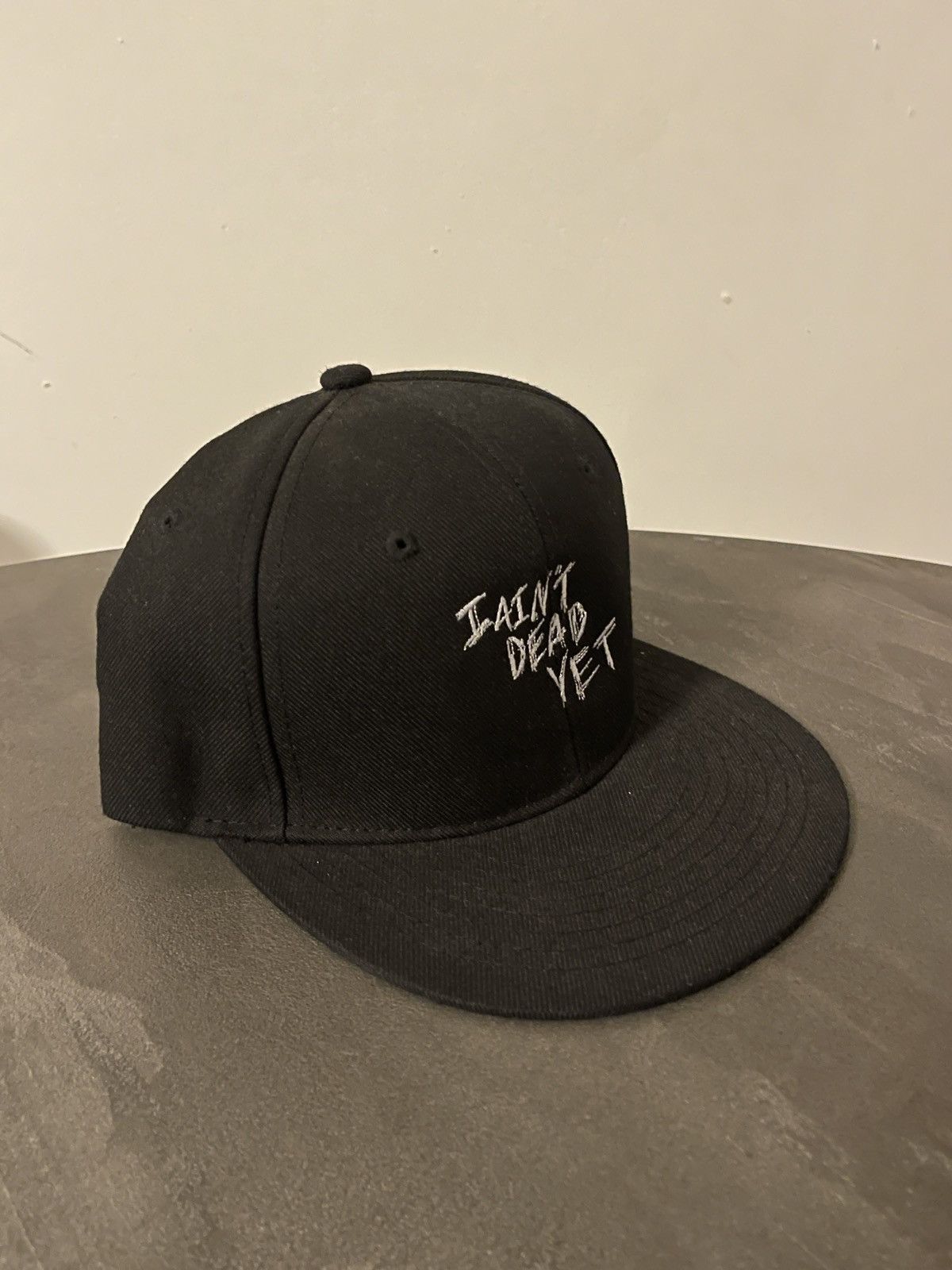 I Ain't Dead Yet I Ain't Dead Yet Snapback Cap by Malik Morillo Size ONE SIZE - 3 Thumbnail
