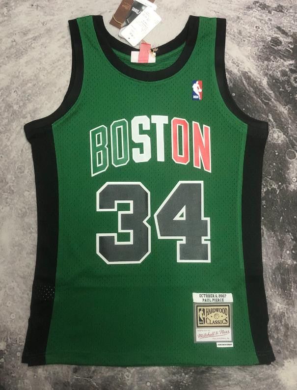 NBA 34 Paul Pierce Jersey Boston Celtics Jersey Size US L / EU 52-54 / 3 - 2 Thumbnail