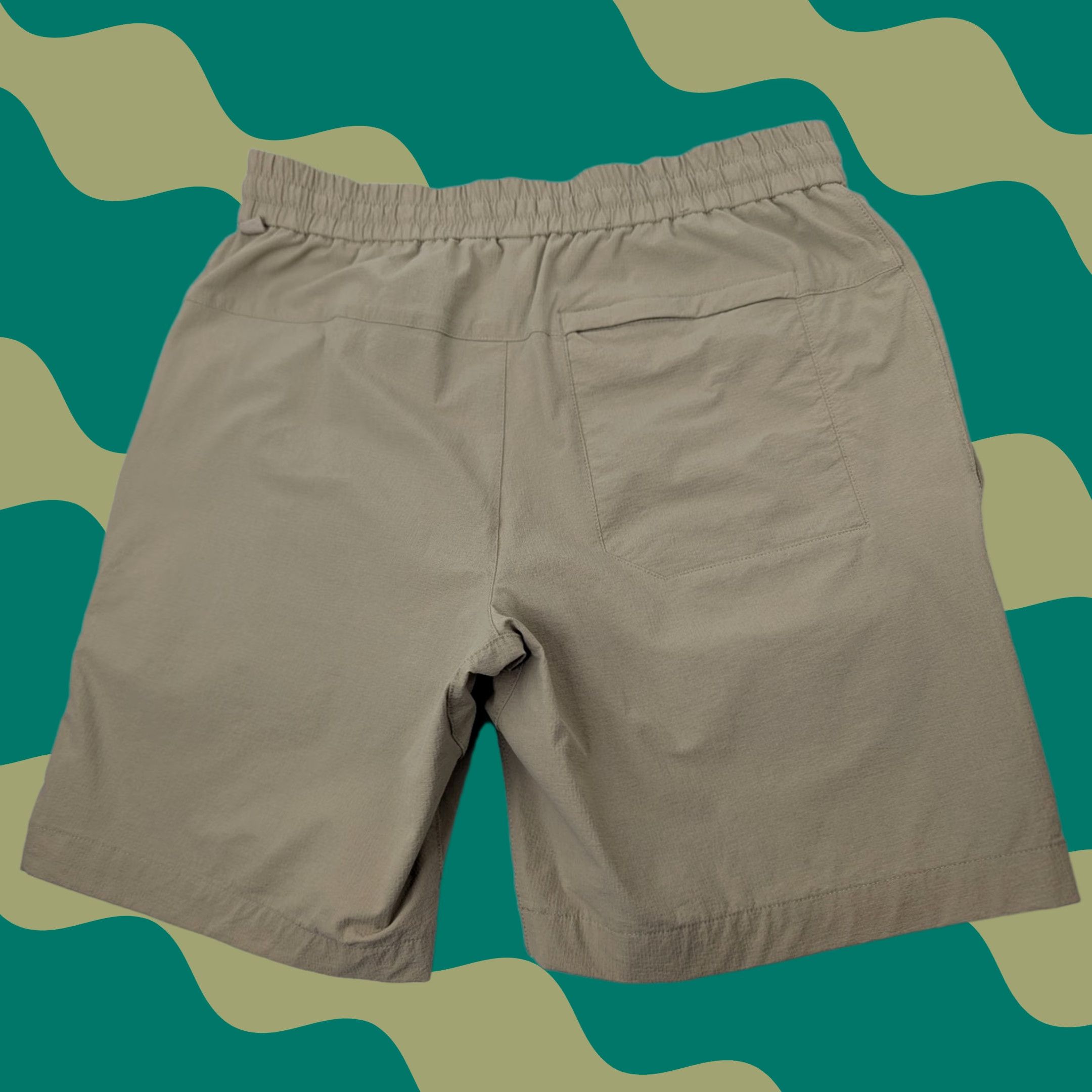 Lululemon Lululemon Bowline 8" Ripstop Stretch Mens Shorts M Beige Nike? Size US 31 - 1 Thumbnail
