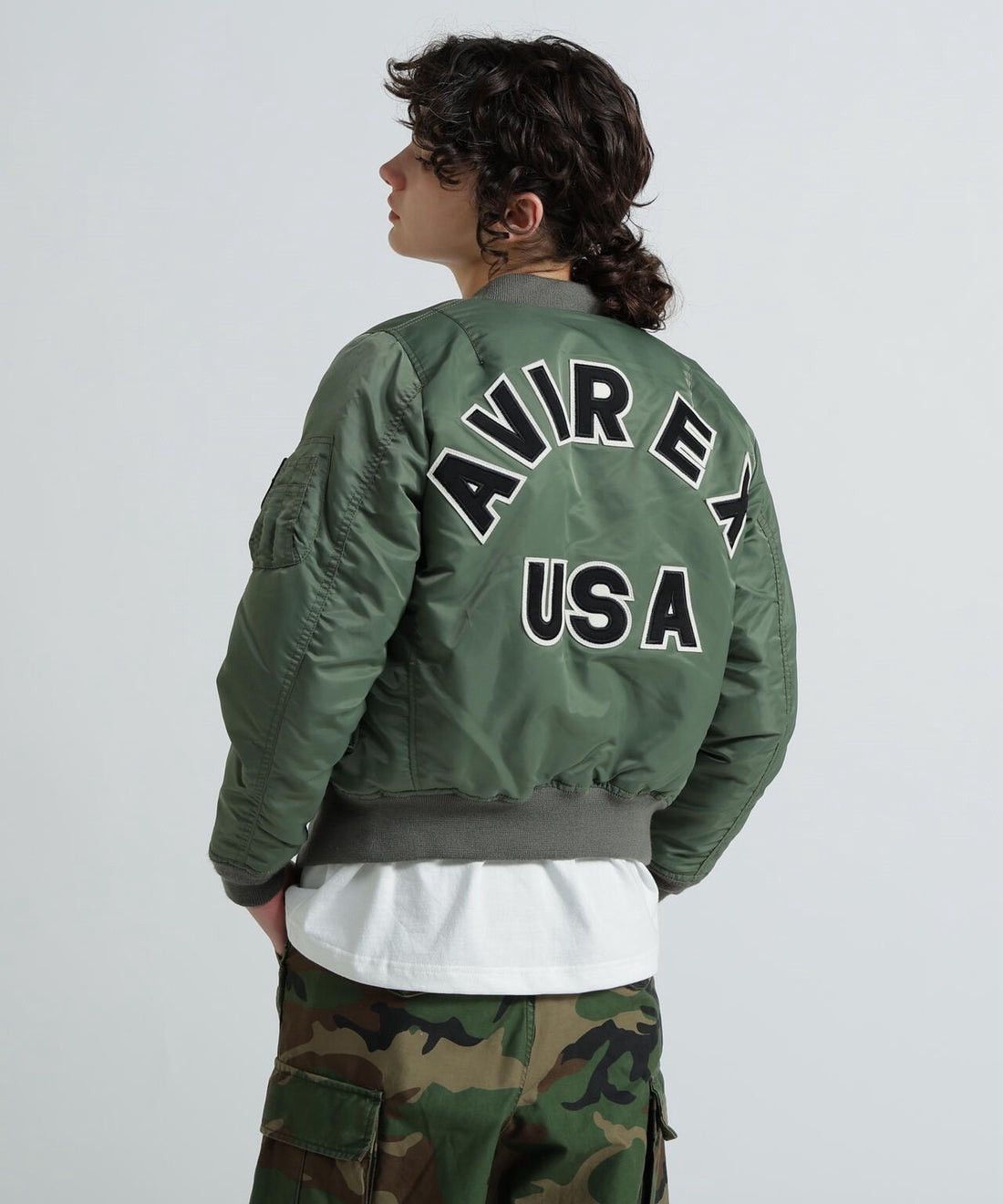 Avirex AVIREX USA REVERSIBLE BOMBER JACKET Size M / US 6-8 / IT 42-44 - 1 Thumbnail