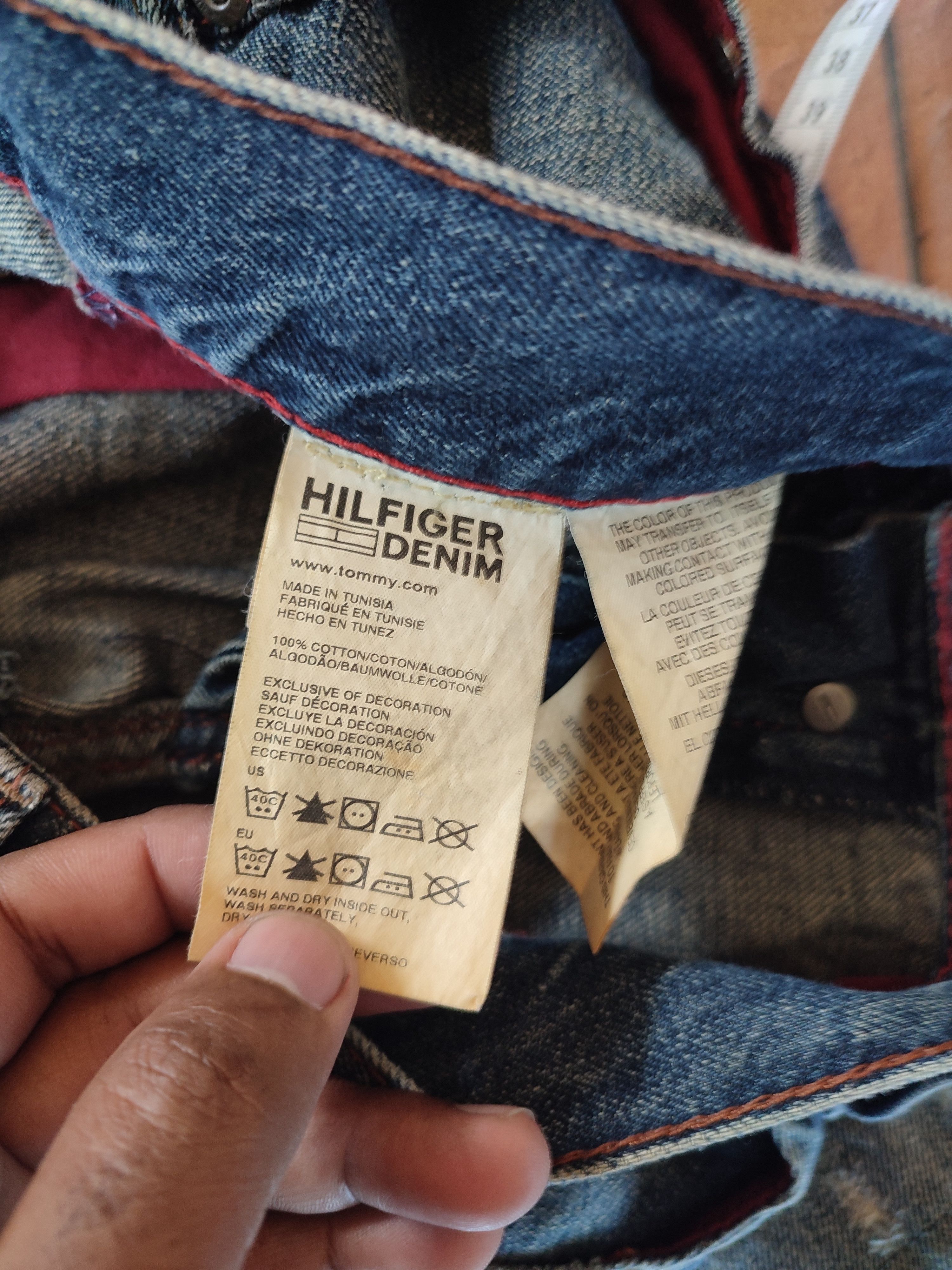 Tommy Hilfiger Tommy Hilfiger Denim Rogar Regular Jeans Size US 35 - 9 Thumbnail