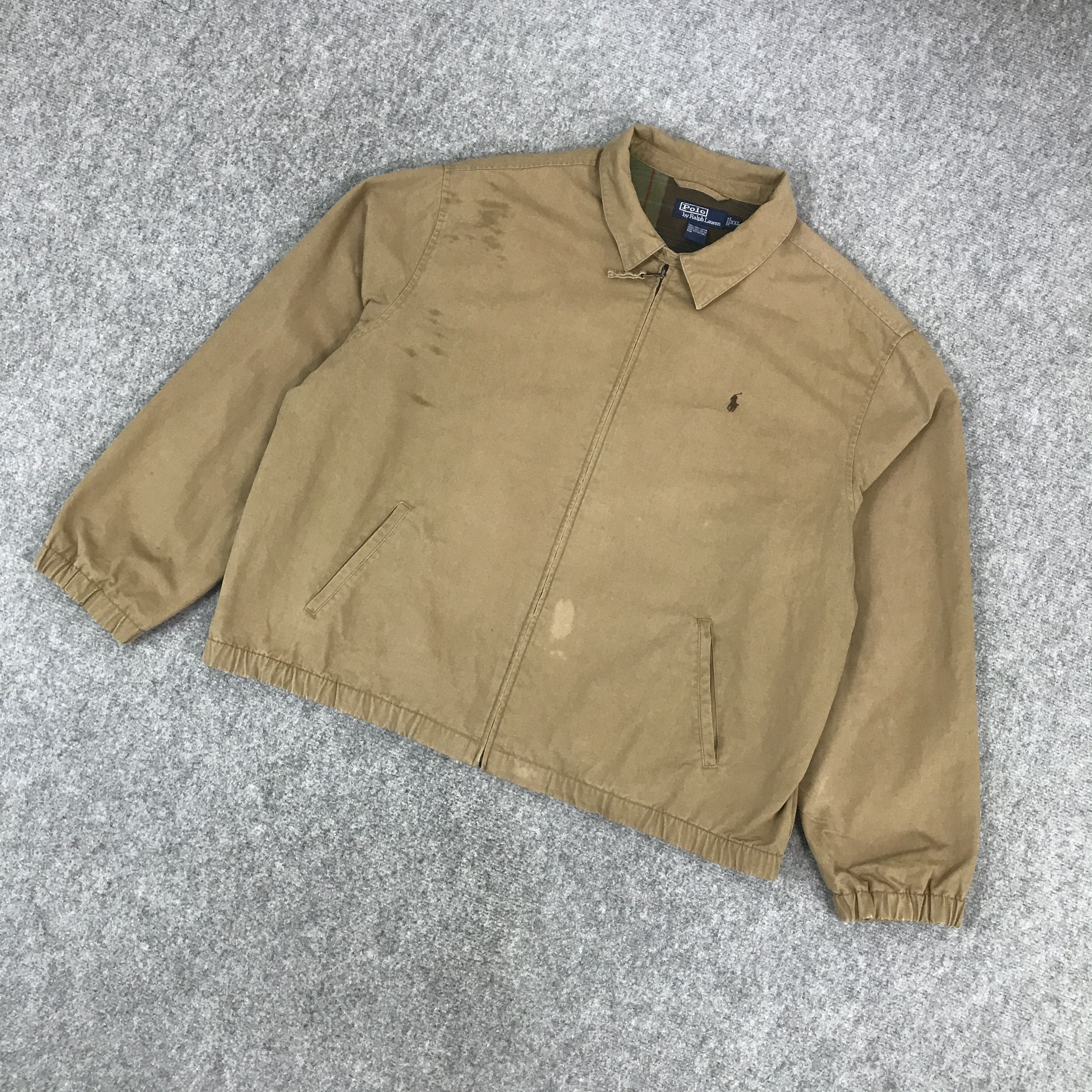 Polo Ralph Lauren × Vintage POLO RALPH LAUREN ZIPPER JACKET Size US XXL / EU 58 / 5 - 5 Thumbnail
