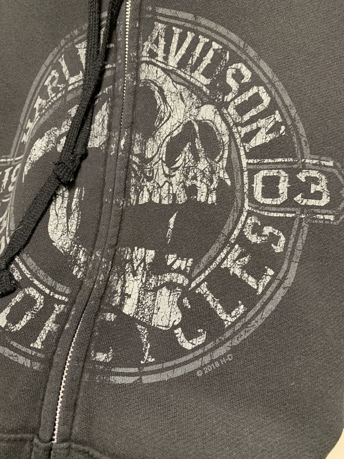 Harley Davidson Harley Davidson vintage zip hoodie L-Xl sz Size US XL / EU 56 / 4 - 4 Thumbnail