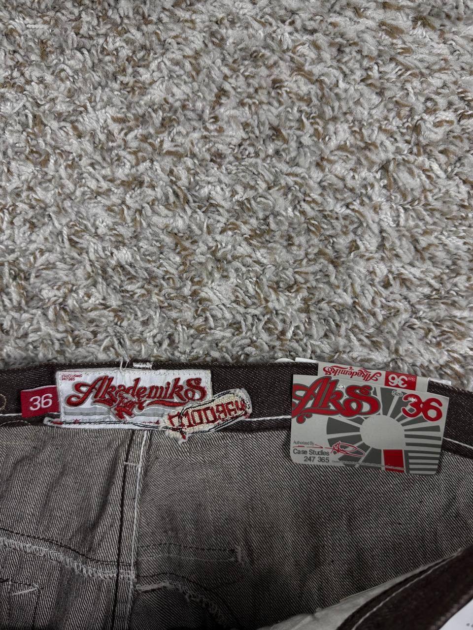 Akademiks Akademiks Denim Baggy Jeans Y2K Hip Hop Stitched Pocket Size US 36 / EU 52 - 11 Thumbnail