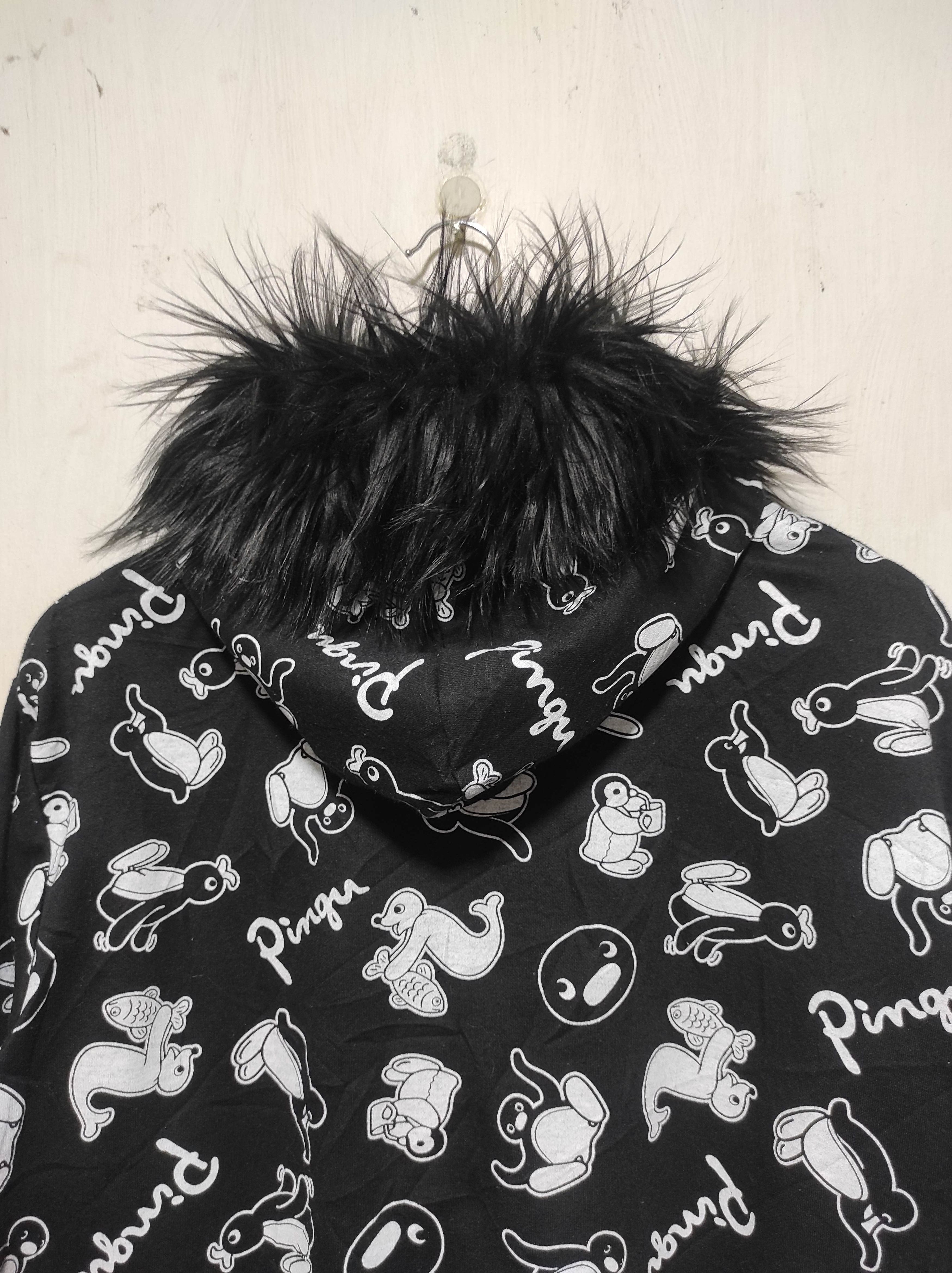 Hysteric Glamour Pingu Fullprint Fur Hoodie i6w9 LGB style Size US L / EU 52-54 / 3 - 11 Thumbnail