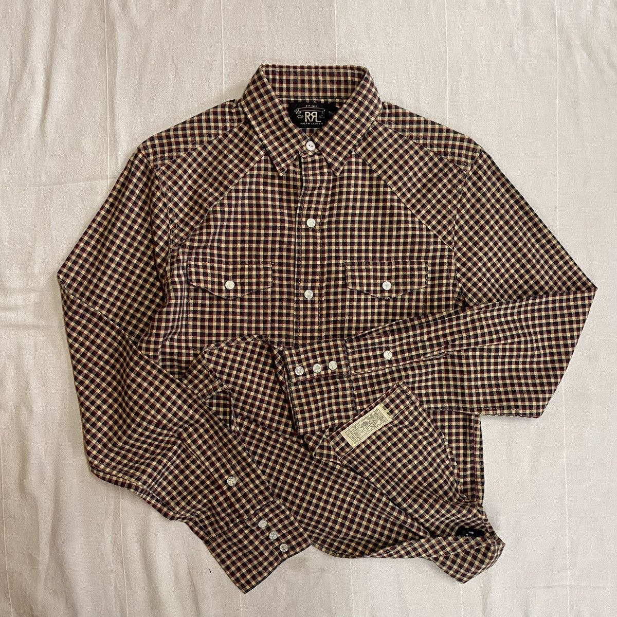 Polo Ralph Lauren × RRL Ralph Lauren RRL RALPH LAUREN WESTERN STYLE SHIRT Size US M / EU 48-50 / 2 - 7 Thumbnail