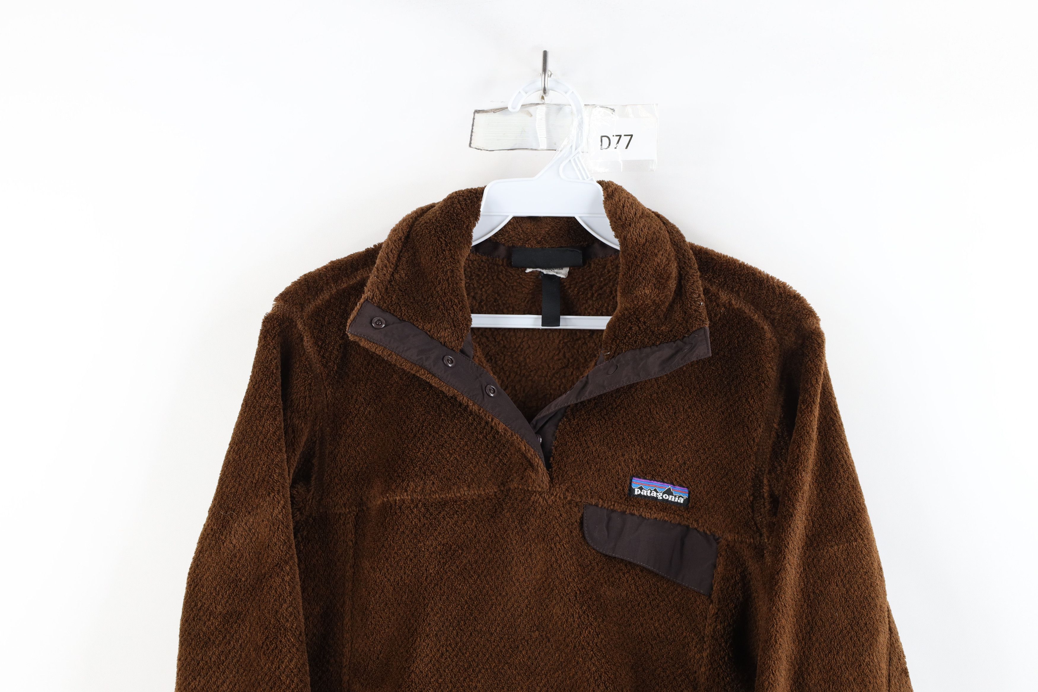 Patagonia × Vintage Patagonia Spell T Snap Button Fleece Pullover Sweater Brown Size S / US 4 / IT 40 - 2 Thumbnail