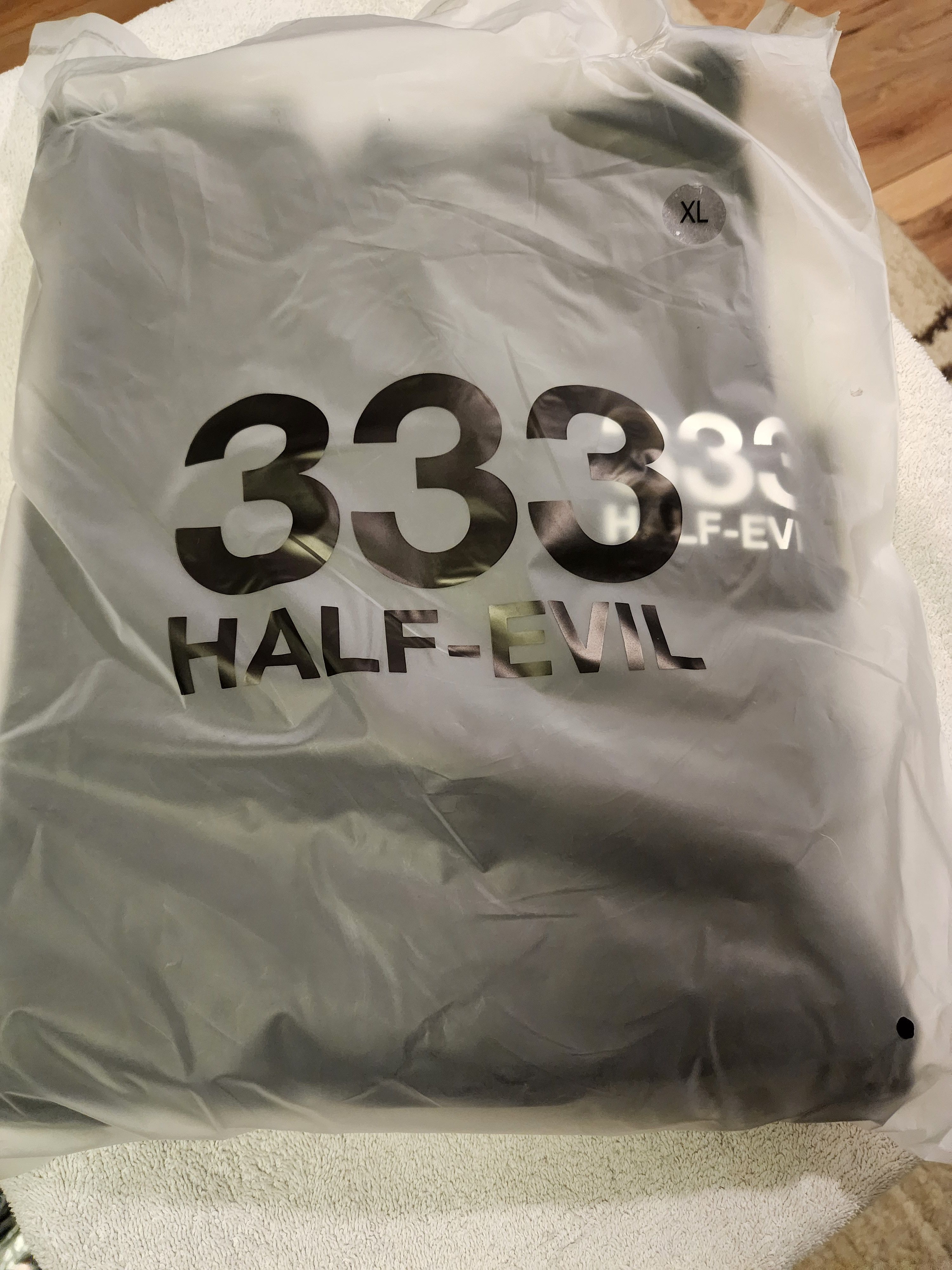 Half Evil Half Evil Black 333 Logo Set Size US XL / EU 56 / 4 - 2 Thumbnail