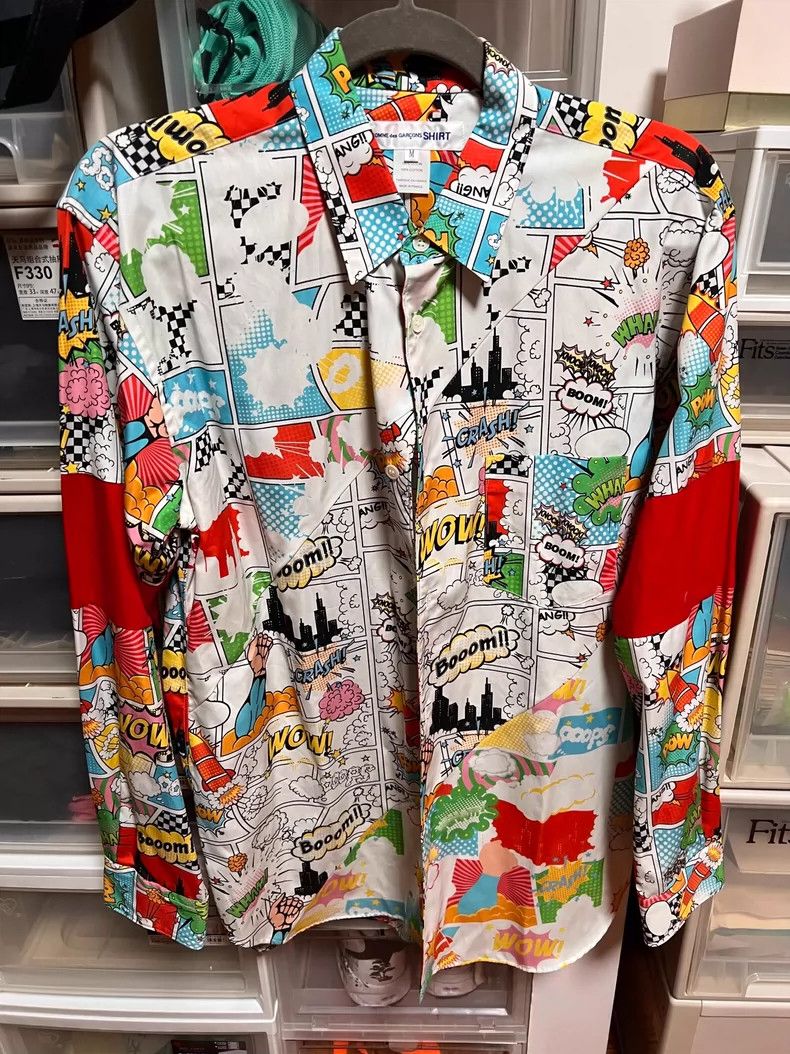 Comme des Garcons Comme Des Garcons Comic shirt Size M / US 6-8 / IT 42-44 - 1 Thumbnail