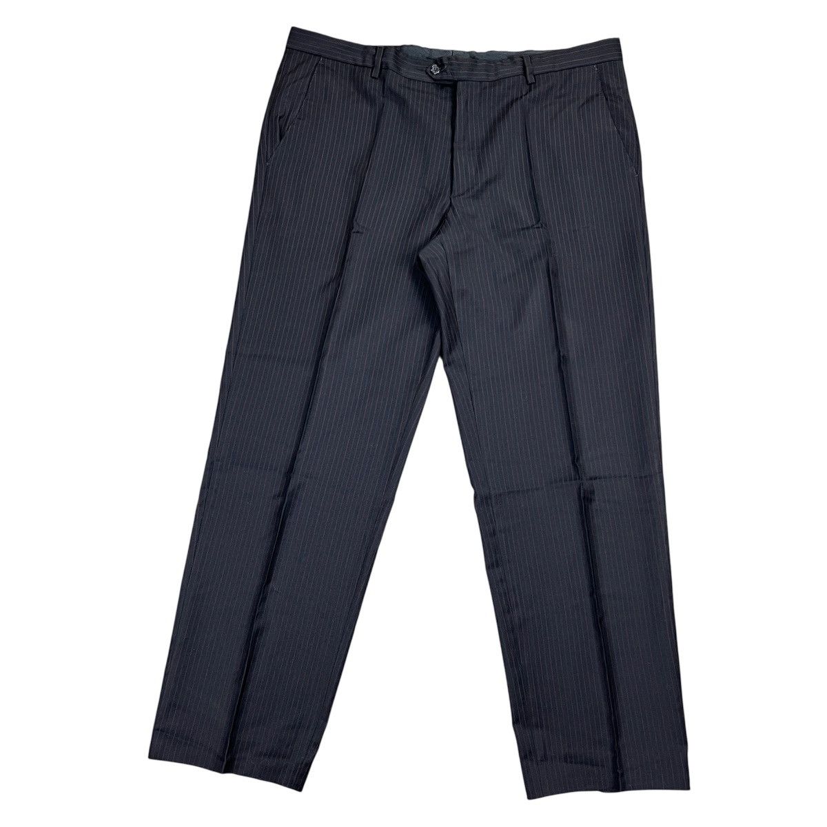 Alexander McQueen Vintage Alexander McQueen Men’s Suit Pinstripe 100% Wool Size 46R - 13 Thumbnail