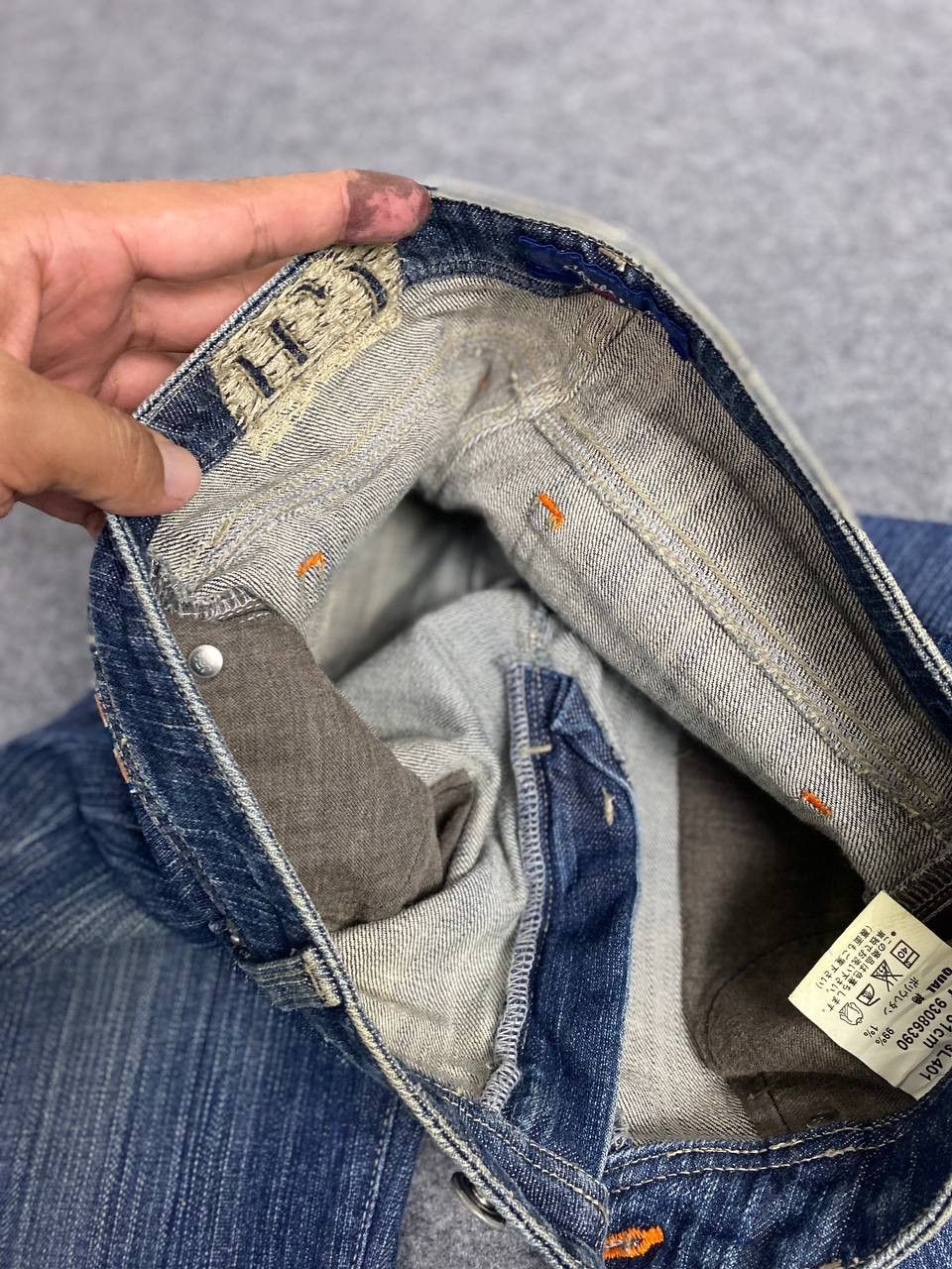 Japanese Brand cattle hour by bobson bootcut distressed denim Size 28" / US 6 / IT 42 - 14 Thumbnail