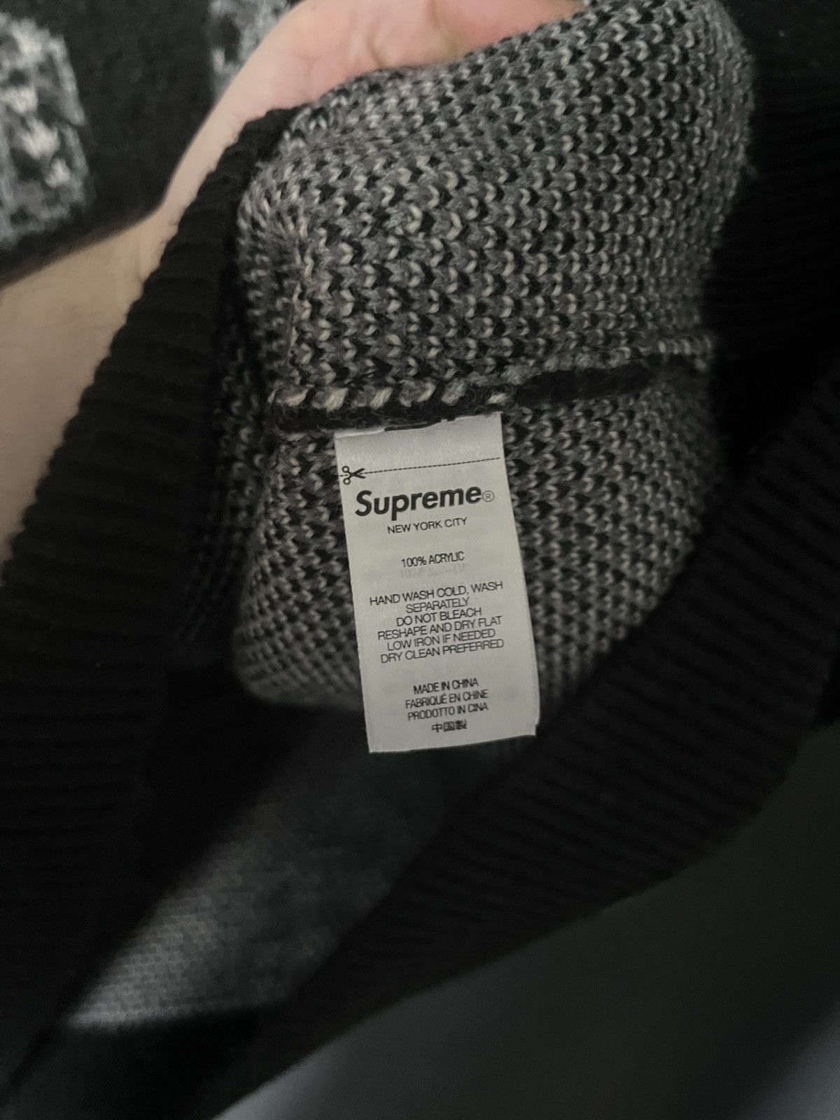 Supreme Ik FW22 Supreme Dice Crewneck Sweater Size Small Size US S / EU 44-46 / 1 - 8 Thumbnail