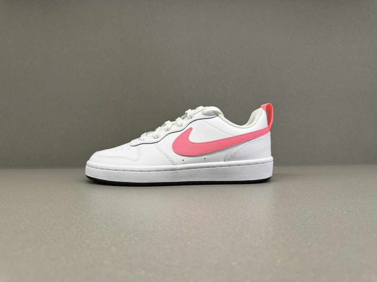 Nike Nike Court Borough Low 2 White Light Citron GS Size US 5.5 / IT 35.5 - 6 Thumbnail