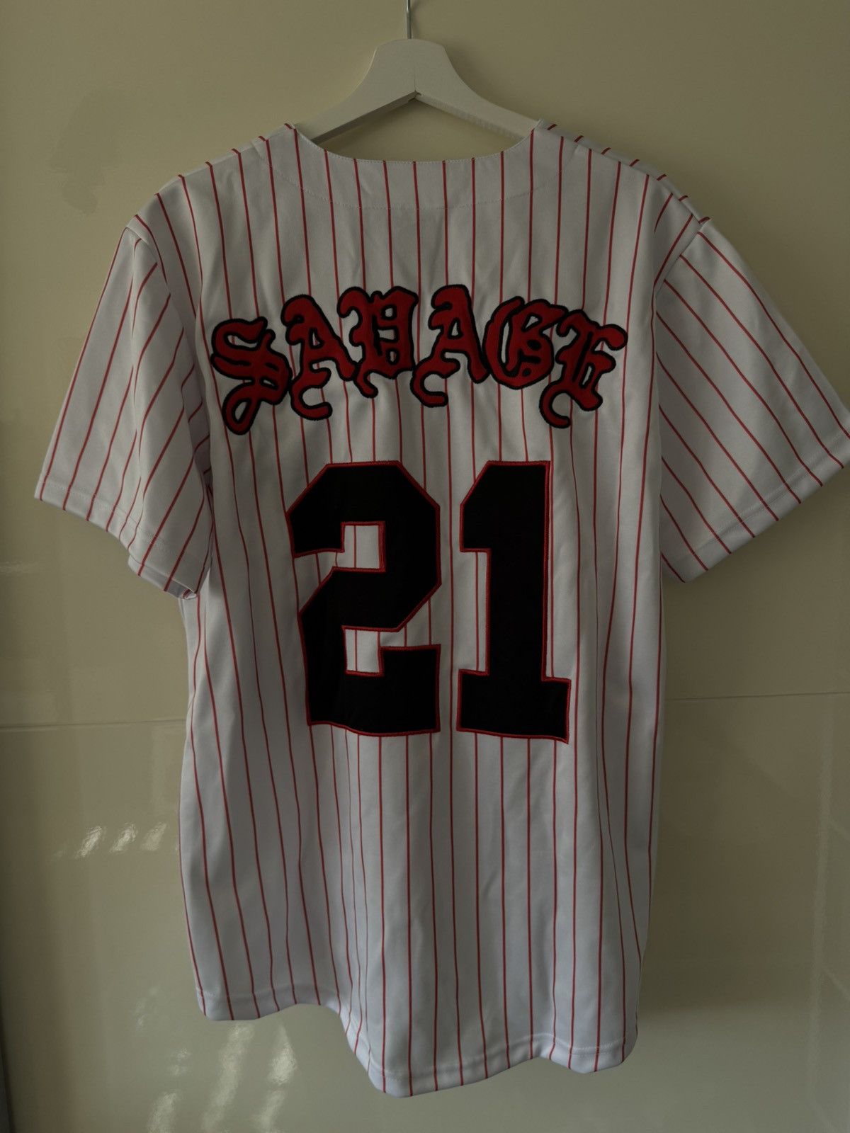 21 Savage 21 Savage Tour Baseball Jersey Size US L / EU 52-54 / 3 - 2 Thumbnail