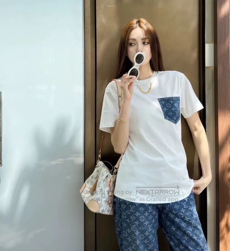 Louis Vuitton Louis Vuitton 22 white pocket logo presbyopic chain cotton Size US S / EU 44-46 / 1 - 8 Thumbnail