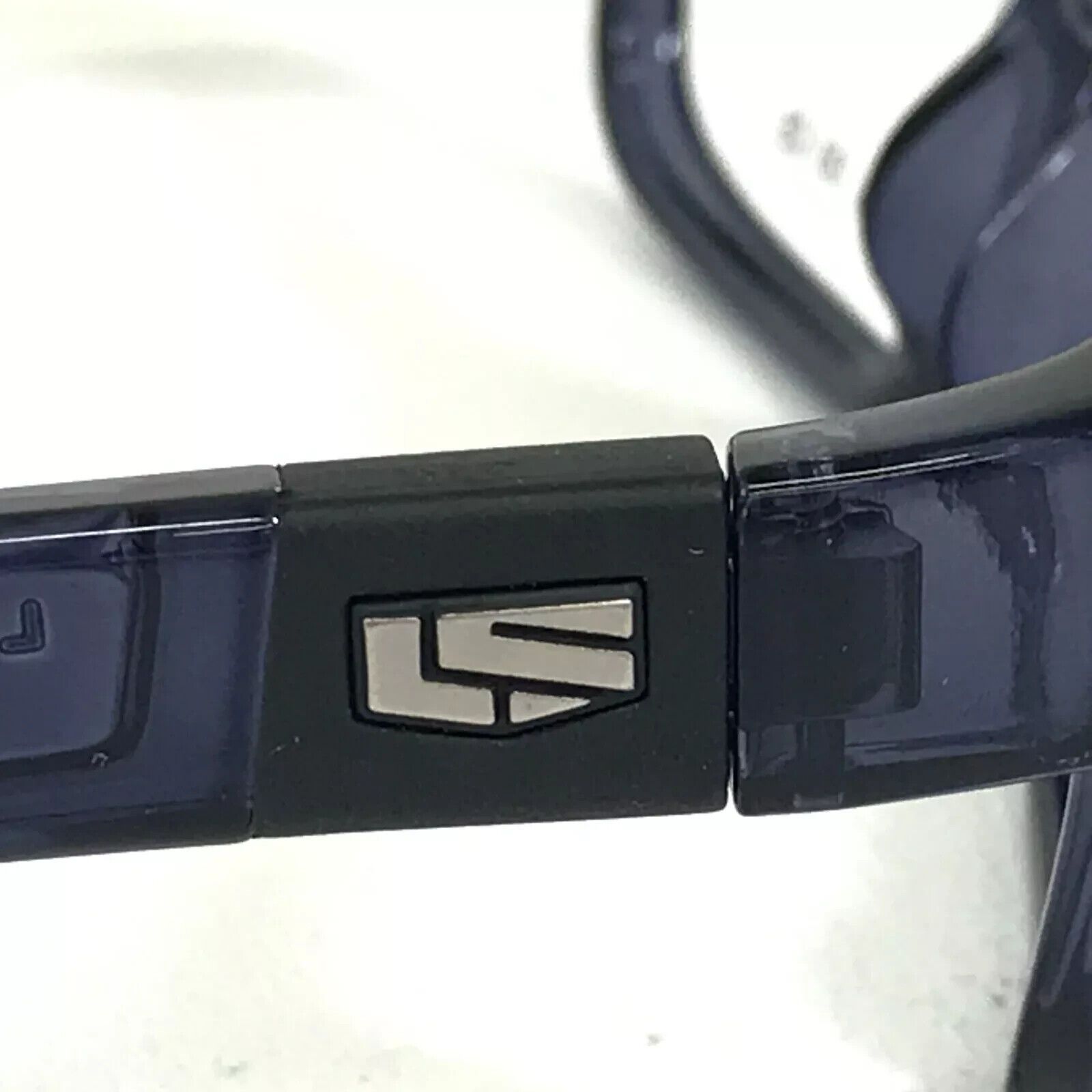 Frame LIBERTY SPORT XB-100 602 CLEAR BLUE NYLO FLEX EYEGLASSES Size ONE SIZE - 9 Thumbnail