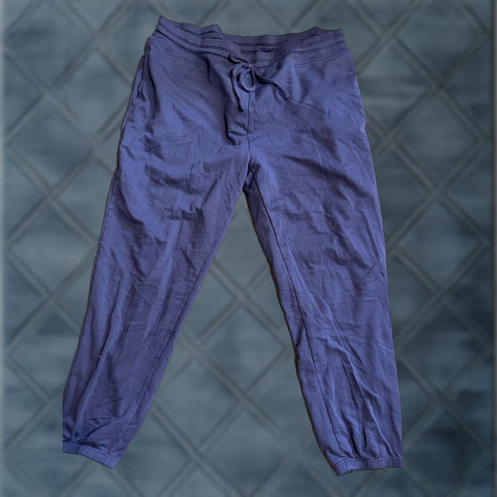 Vintage 32 Degrees Sweatpants Men's XL Joggers Lounge Pockets Drawstring Blue Athletic Activewear Size US 36 / EU 52 - 1 Thumbnail