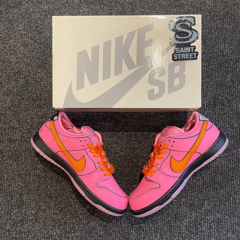 Nike SB Nike SB Dunk Low X The Powerpuff Girls Blossom Size US 8 / EU 41 - 2 Thumbnail