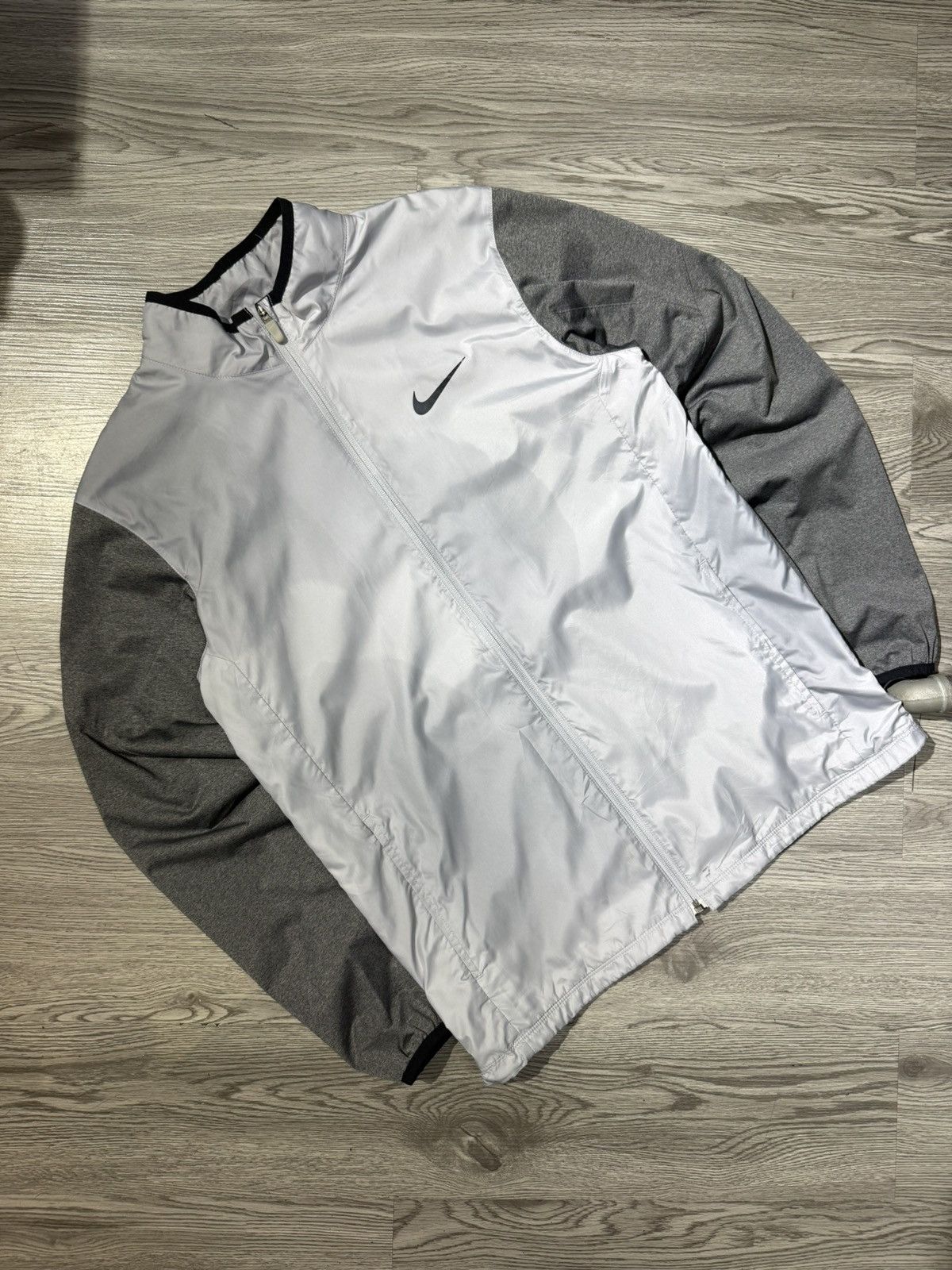 Nike 90’s NIKE RARE SWOOSH Y2K LOGO RETRO VINTAGE NYLONZIP JACKET Size US M / EU 48-50 / 2 - 1 Thumbnail