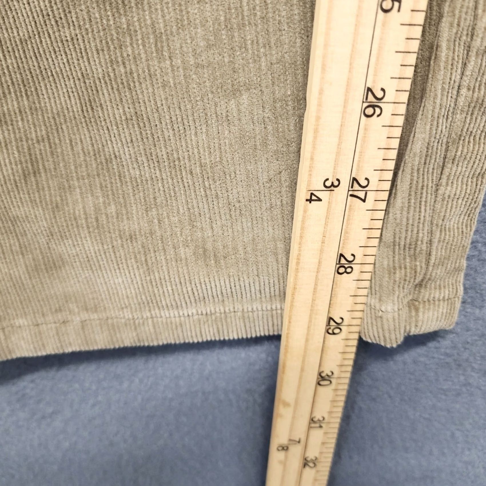 Vintage VINTAGE LL Bean Corduroy Pants Womens 12 Regular Brown Taper High Rise Stretch Size 34" / US 12 / IT 48 - 6 Thumbnail