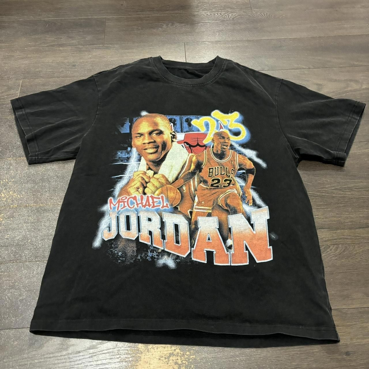 Designer Michael jordan rap tee style t shirt Size US L / EU 52-54 / 3 - 3 Thumbnail