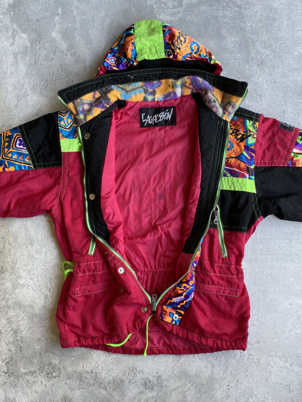 Vintage Vintage L’agression SKI Jacket Size US L / EU 52-54 / 3 - 5 Thumbnail