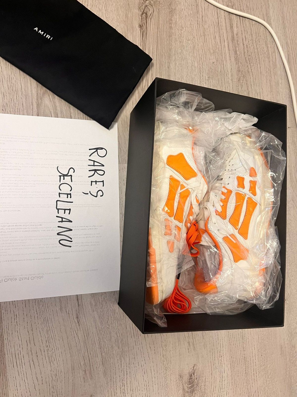 Amiri AMIRI skeleton low size 42 Size US 9 / EU 42 - 4 Thumbnail