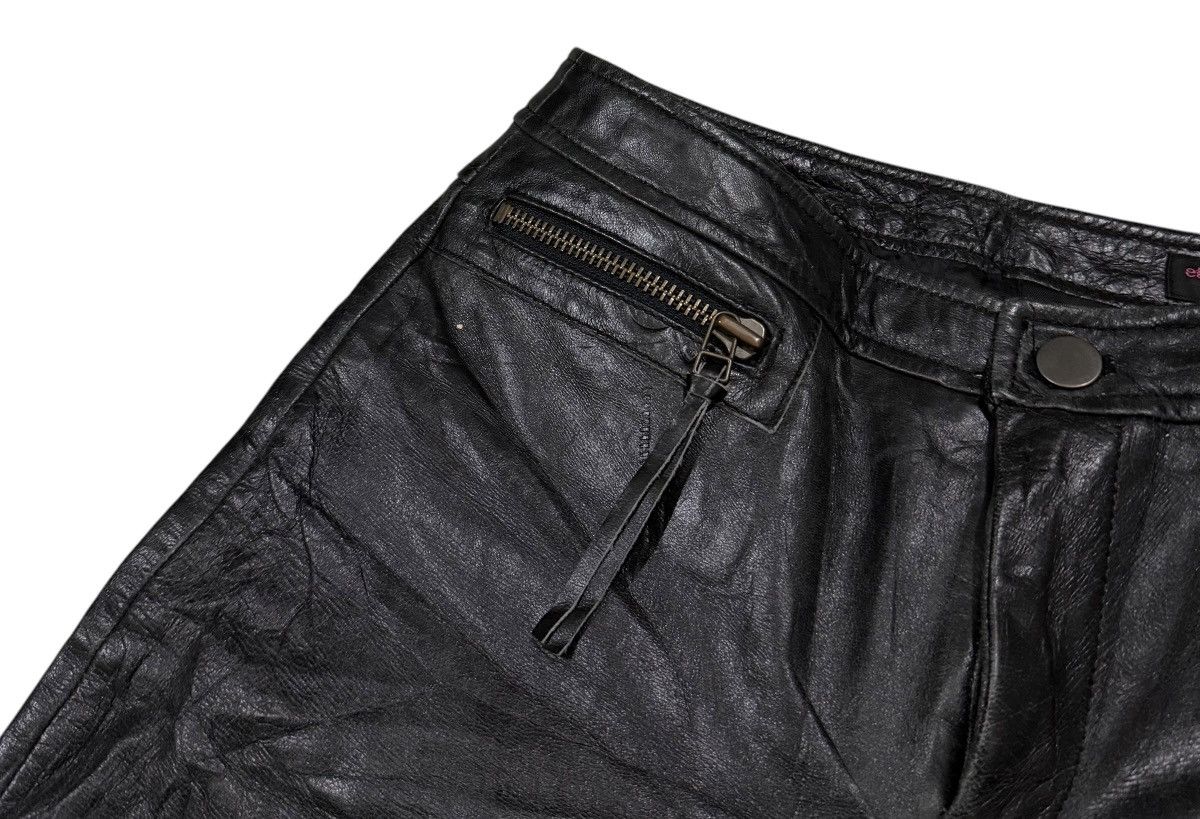 Hysteric Glamour × Le Grande Bleu (L.G.B.) × Leather Vintage Et Vous Bootcut Seditionaries Sheepskin Leather Pant Size 27" / US 4 / IT 40 - 8 Thumbnail