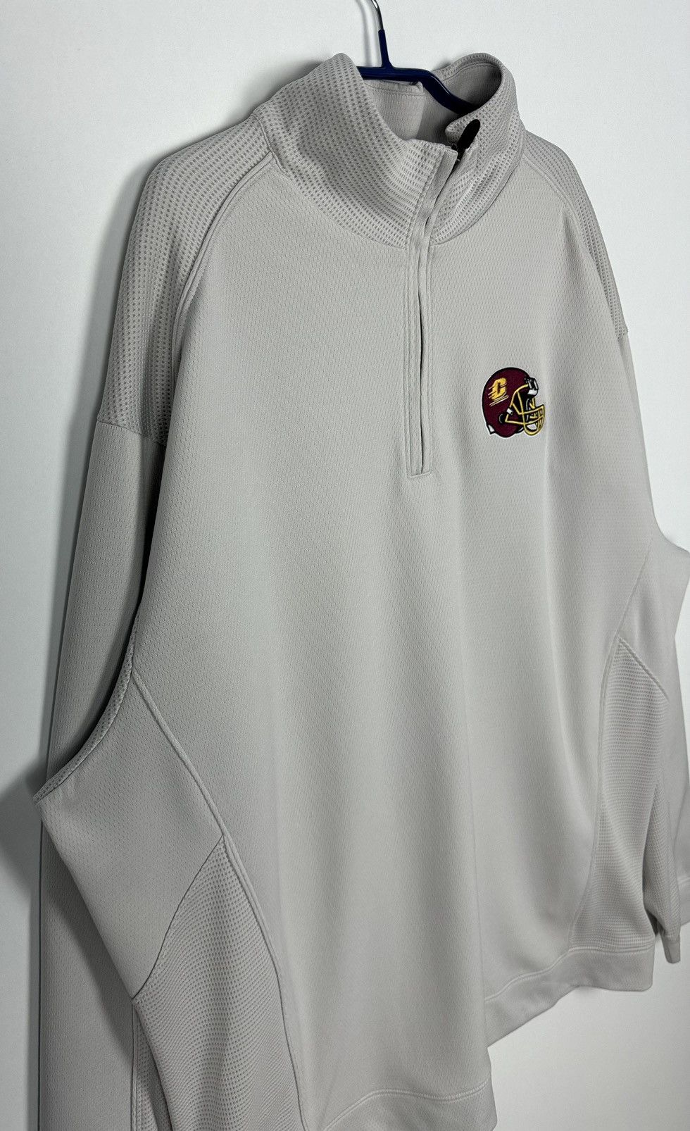 Cutter & Buck Vintage Hockey Washington Redskins 1/3 Zip Sports Jersey Size US XXL / EU 58 / 5 - 5 Thumbnail