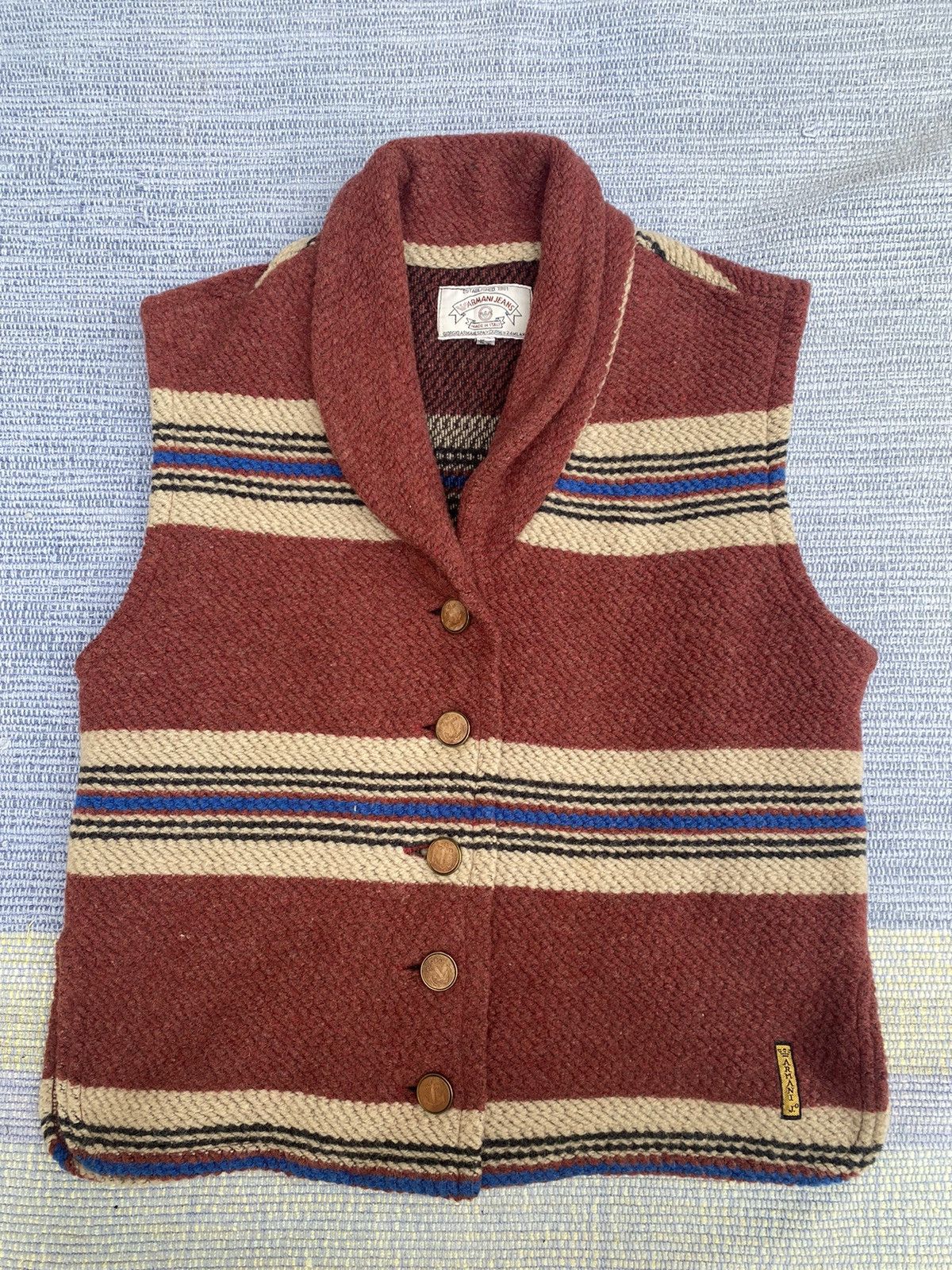 Giorgio Armani FW95 armani jeans vest Size M / US 6-8 / IT 42-44 - 5 Thumbnail