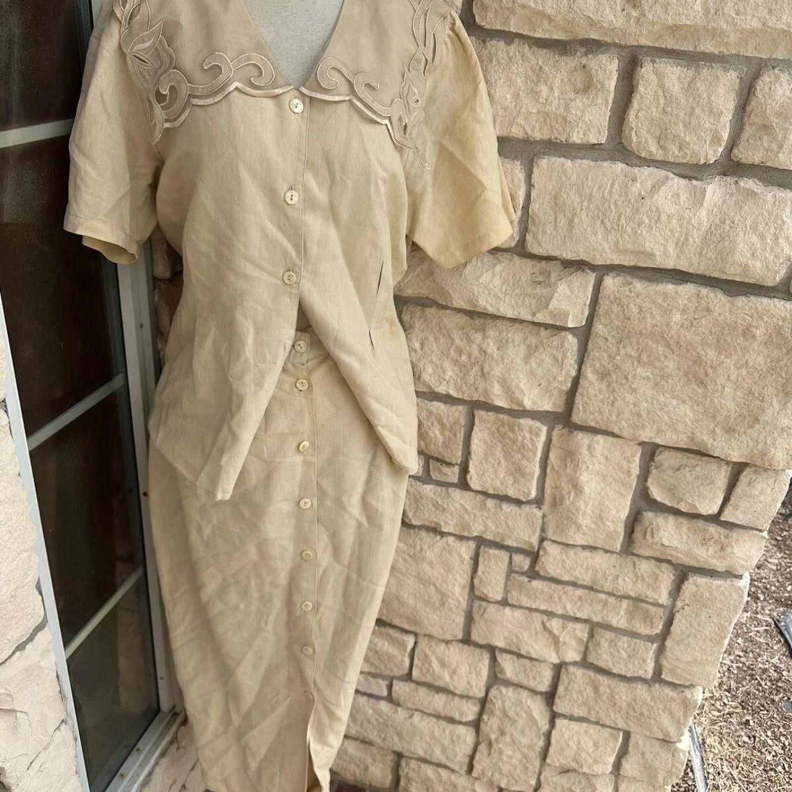 Other Carry Back Vintage Skirt Suit Set small Size S / US 4 / IT 40 - 1 Thumbnail