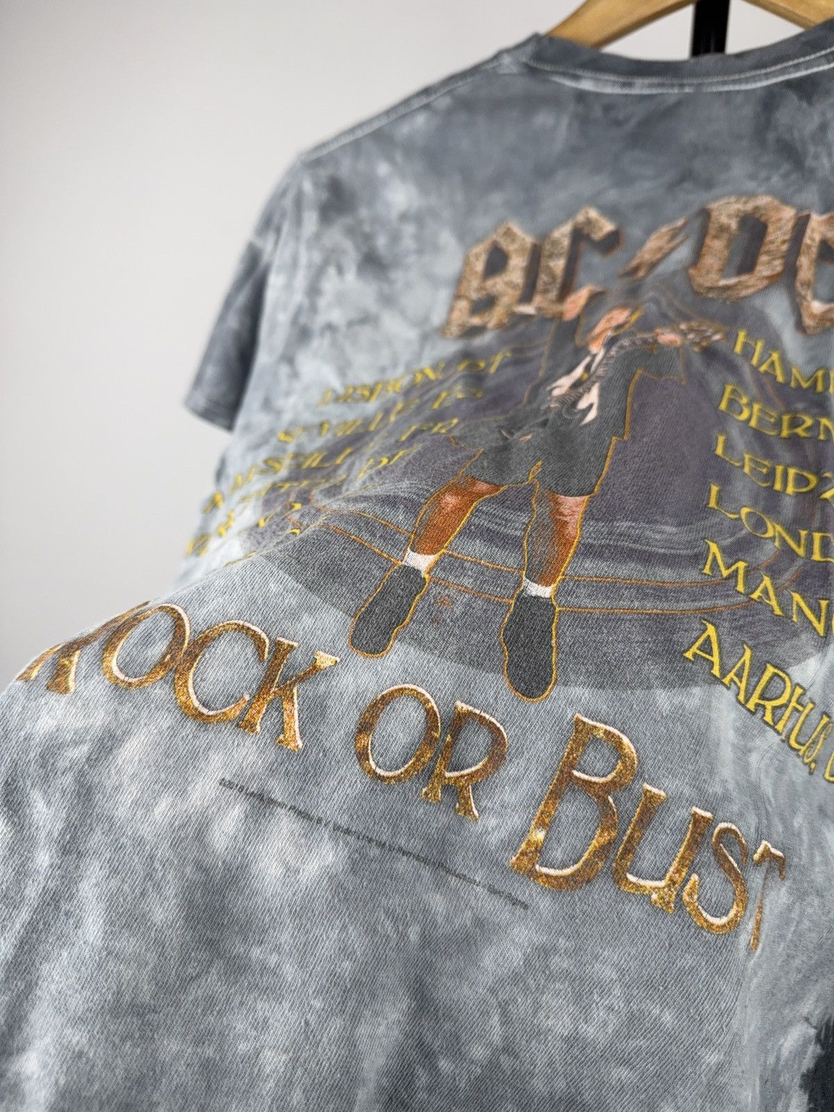 AC/DC 2016 AC/DC Rock Or Bust Double-Sided T-Shirt Size US XS / EU 42 / 0 - 9 Thumbnail