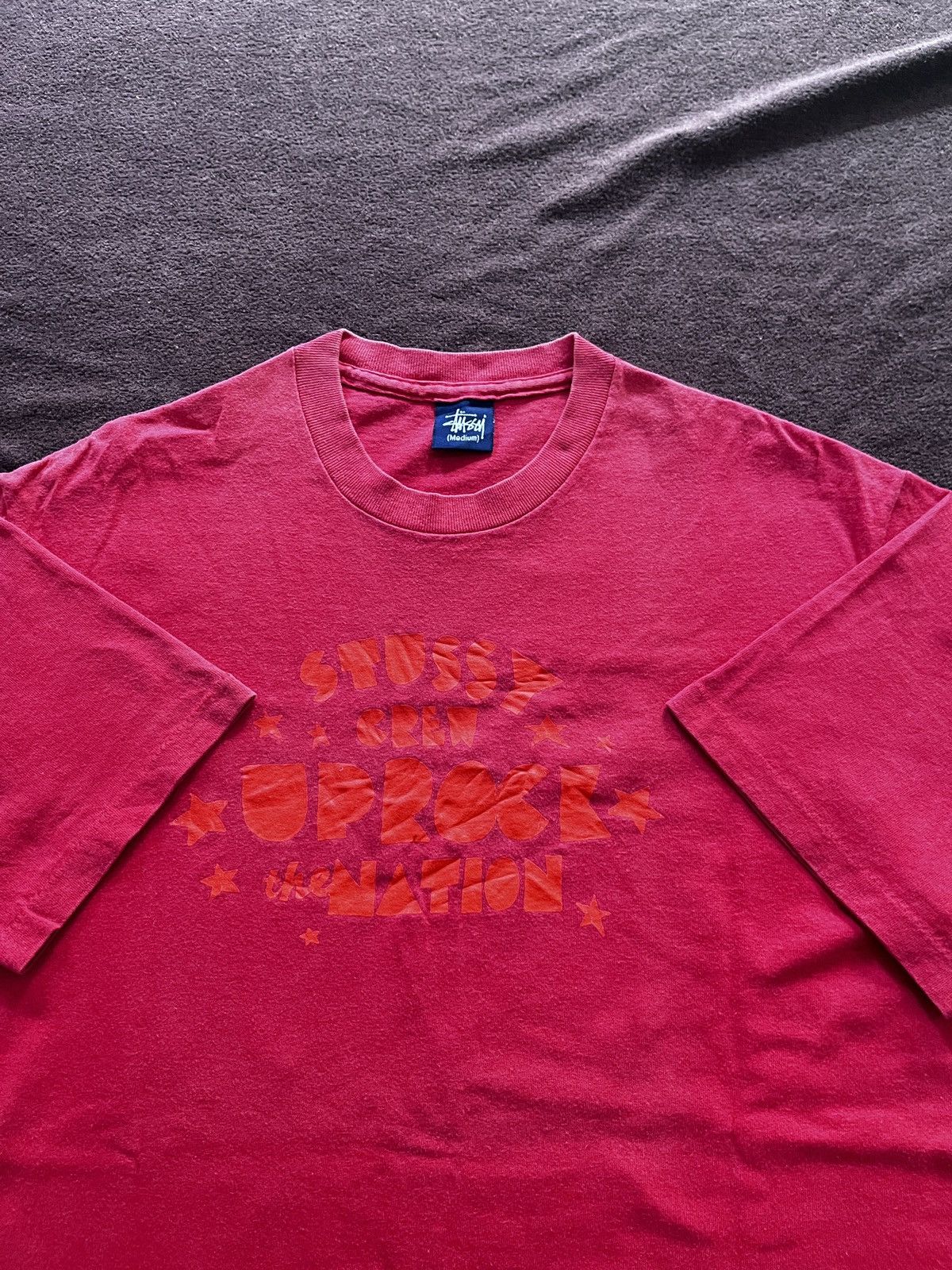 Stussy Stussy Crew Uprock the nation Size US M / EU 48-50 / 2 - 3 Thumbnail