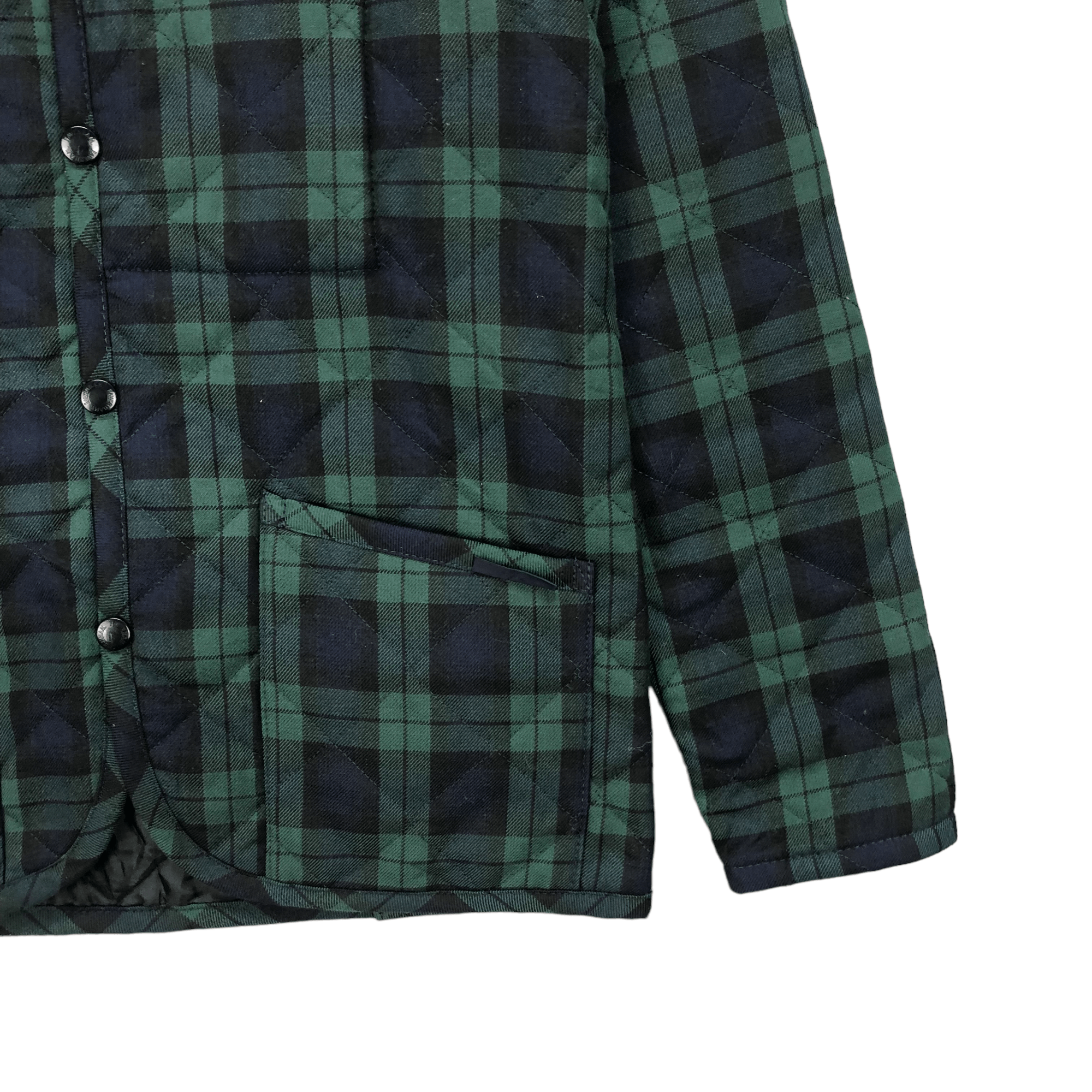 Lavenham LAVENHAM SUFFOLK GREEN CHECKED QUILTED JACKET #5314-183 Size US XS / EU 42 / 0 - 5 Thumbnail