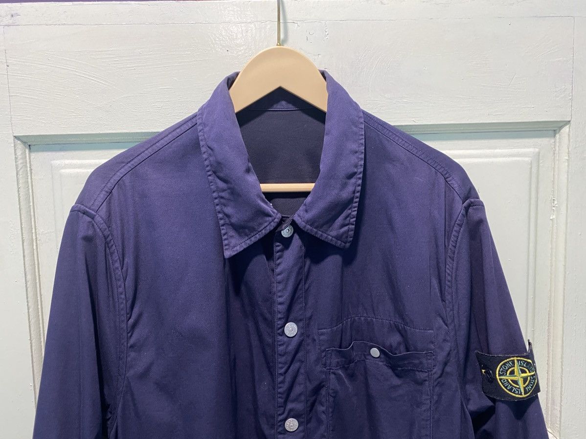 Stone Island Aw03 Stone Island Reversible Overshirt Size US L / EU 52-54 / 3 - 6 Thumbnail