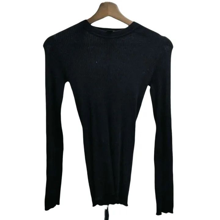 Alexander Wang Alexander Wang Long Sleeve Knit Top for Women 0079 Size S / US 4 / IT 40 - 1 Thumbnail