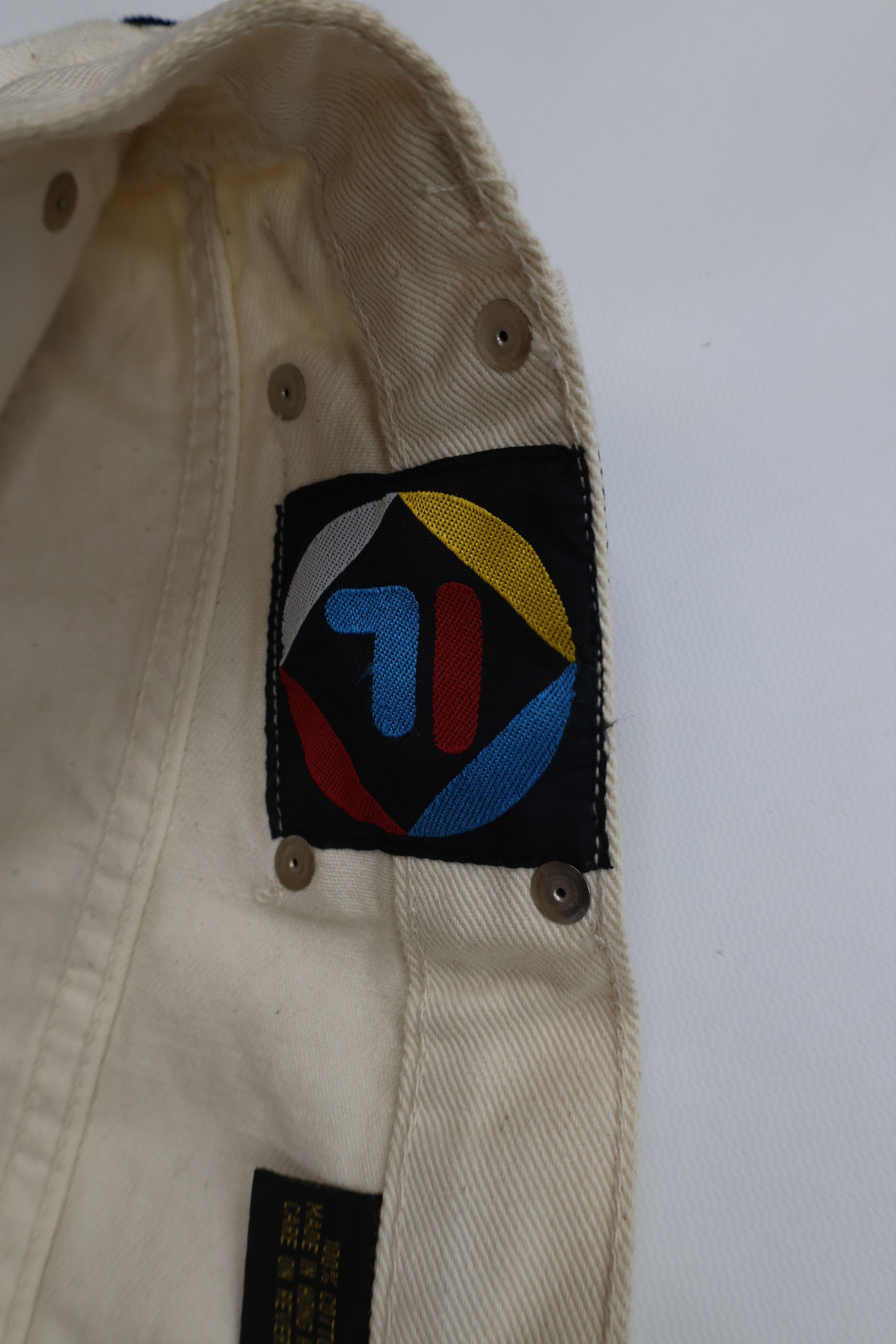 Fila Deadstock Vintage 90s Fila Baggy Skateboard Jeans Cream Size US 38 / EU 54 - 11 Thumbnail