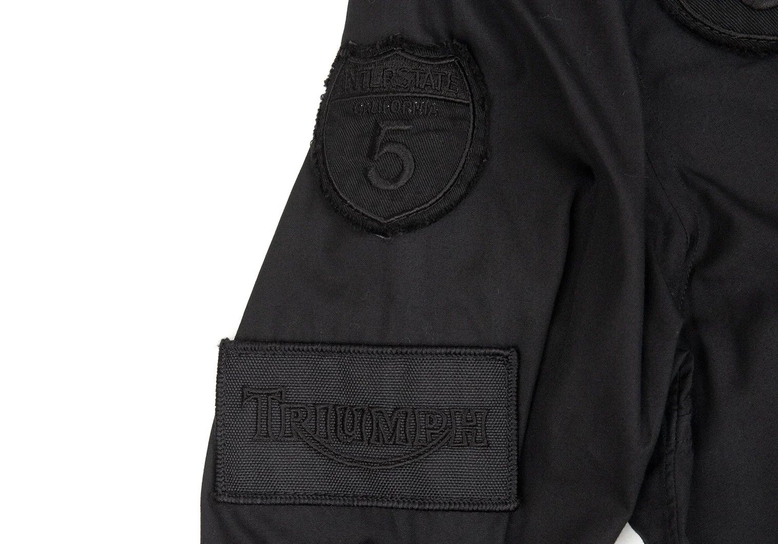 Junya Watanabe Black Patch Design Long Sleeve Shirt Size L Size US L / EU 52-54 / 3 - 9 Thumbnail