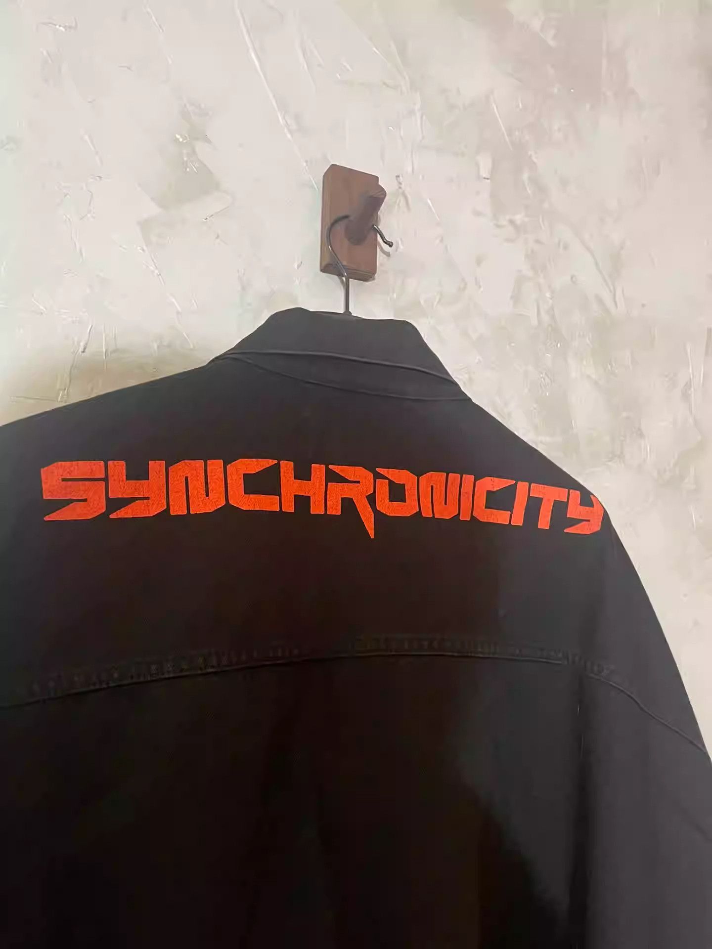 Raf Simons Raf Simons 21FW synchronicity slogan broad jacket Size US M / EU 48-50 / 2 - 5 Thumbnail