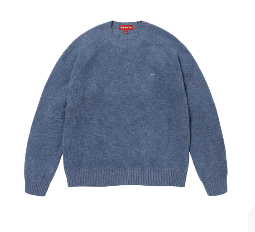 【反省ちゃん】supreme Open Knit Small Box Supreme Open Knit Small Box Sweater White Men's - SS22 - US