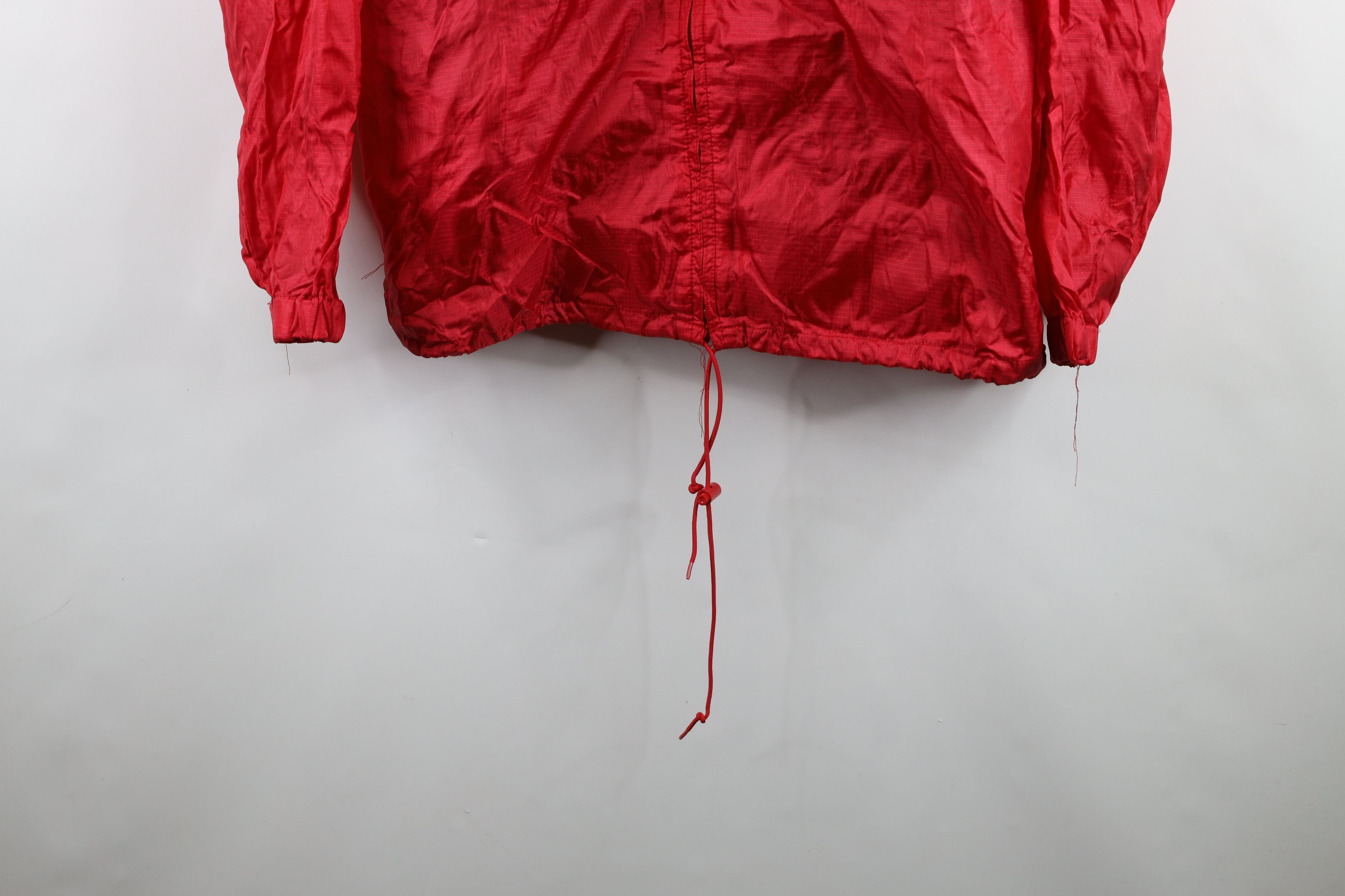 Eddie Bauer × Vintage Vintage 90s Eddie Bauer Hooded Windbreaker Jacket Red Size US XL / EU 56 / 4 - 4 Thumbnail