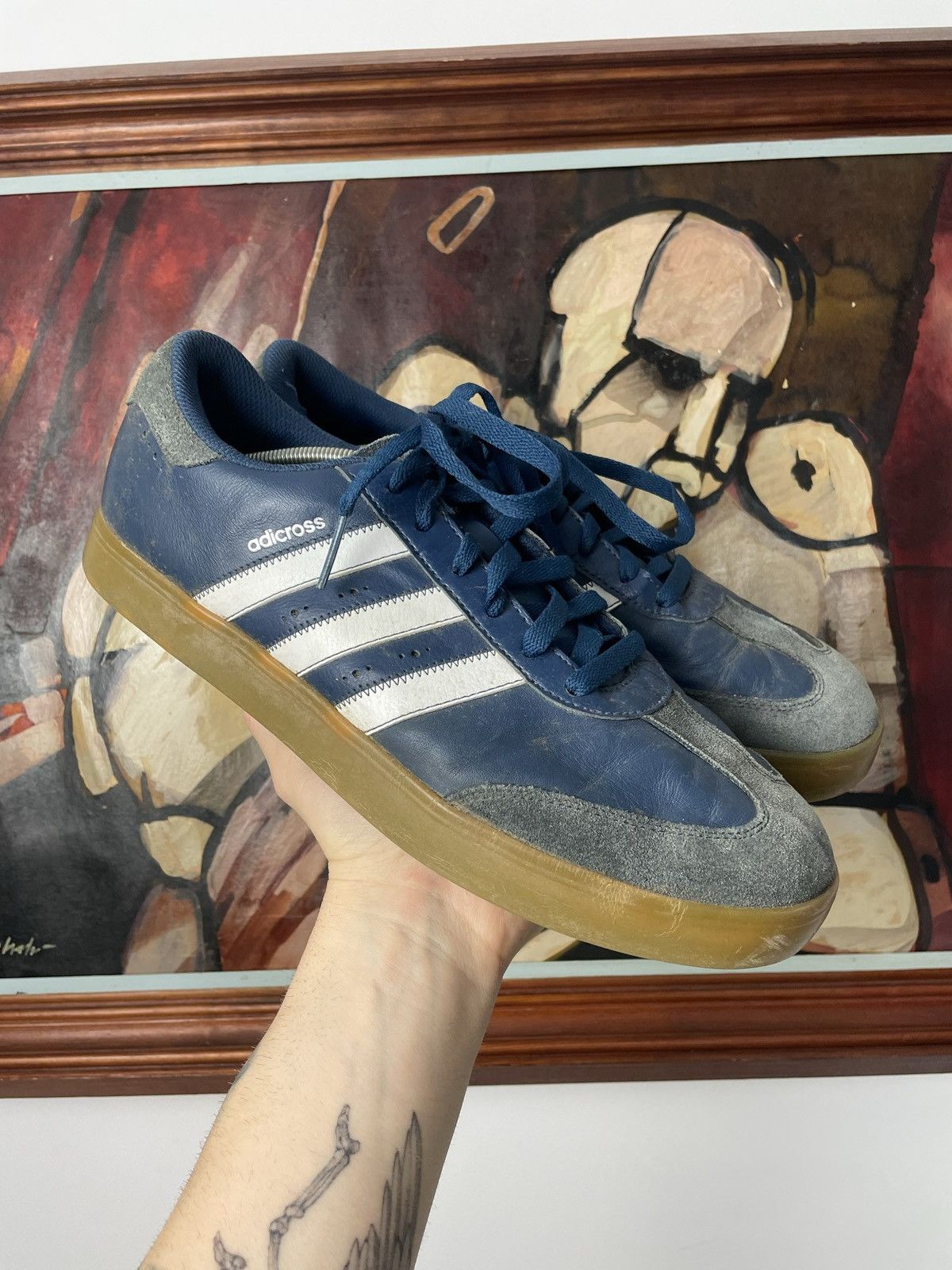 Adidas Samba Vintage Stone Grailed