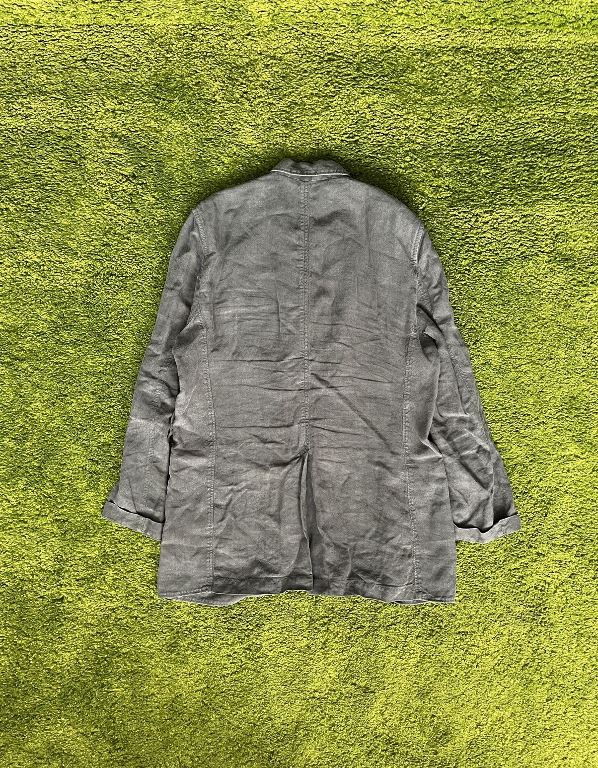 Designer Oska avant garde 100% linen blazer jacket Size 52L - 3 Thumbnail