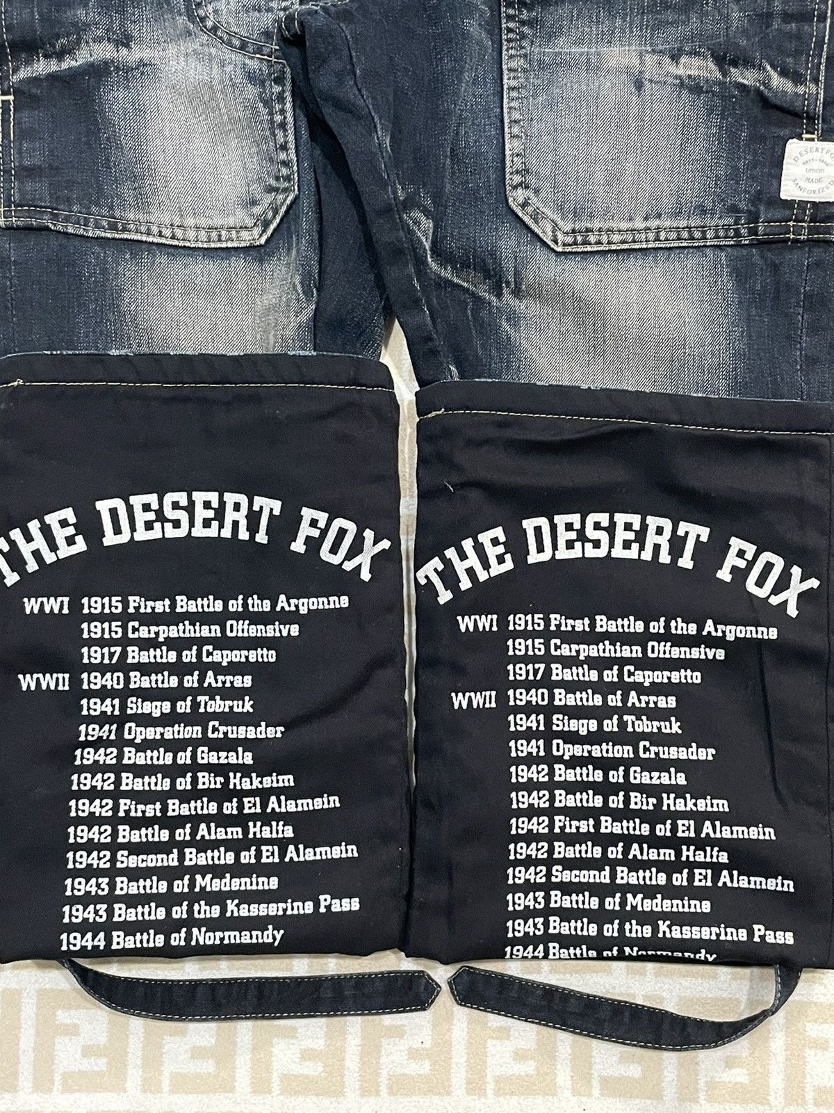 PPFM Ppfm Desert Fox Denim Buckle Back Size US 32 / EU 48 - 5 Thumbnail