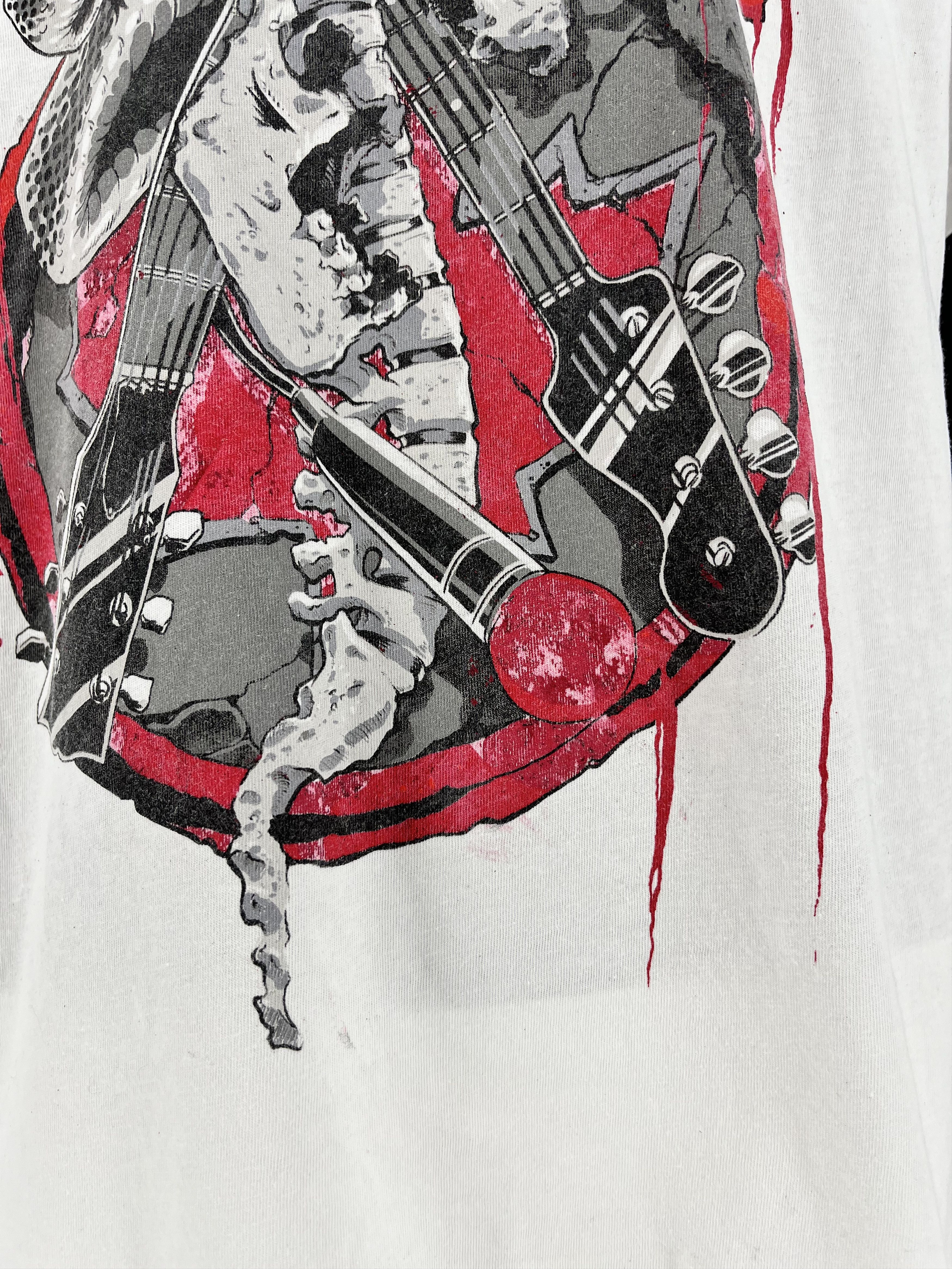 Band Tees Vintage Y2K Guns And Roses World Tour Band Rock Meta Size US XL / EU 56 / 4 - 9 Thumbnail