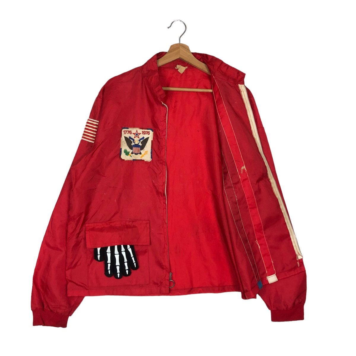 Vintage 🔥RARE 60’s VINTAGE ZIPPER JACKET MILITARY COLLECTIONS WWII Size US M / EU 48-50 / 2 - 8 Thumbnail